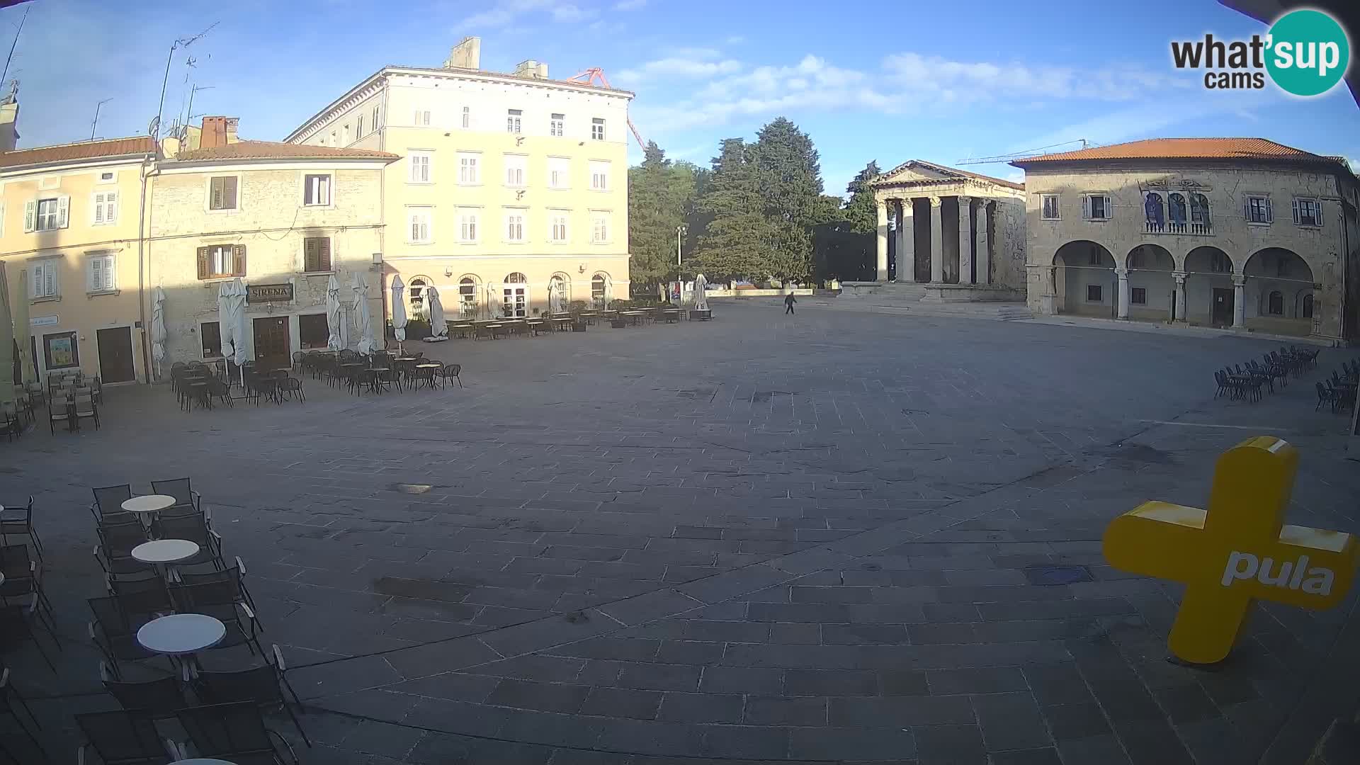 Pula – Forum et Tempio di Augusto