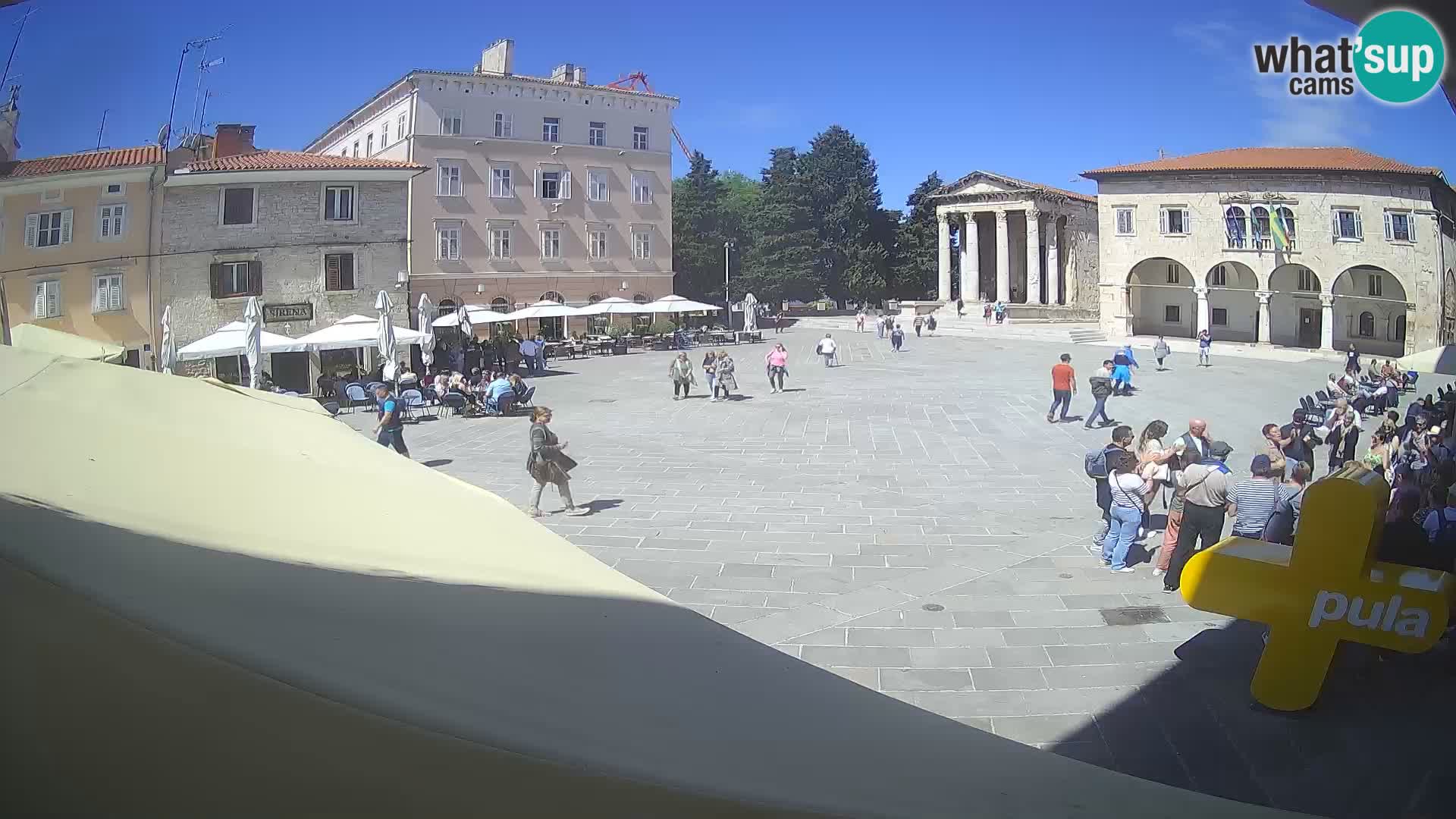 Pula – Forum et Tempio di Augusto