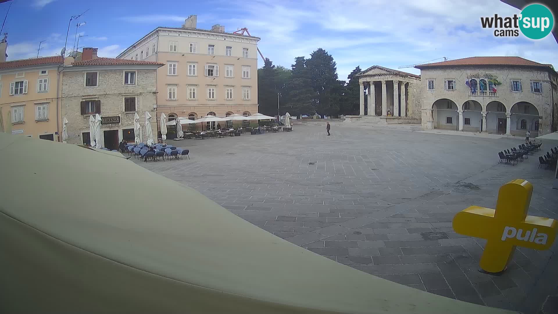 Pola – Forum e Tempio di Augusto