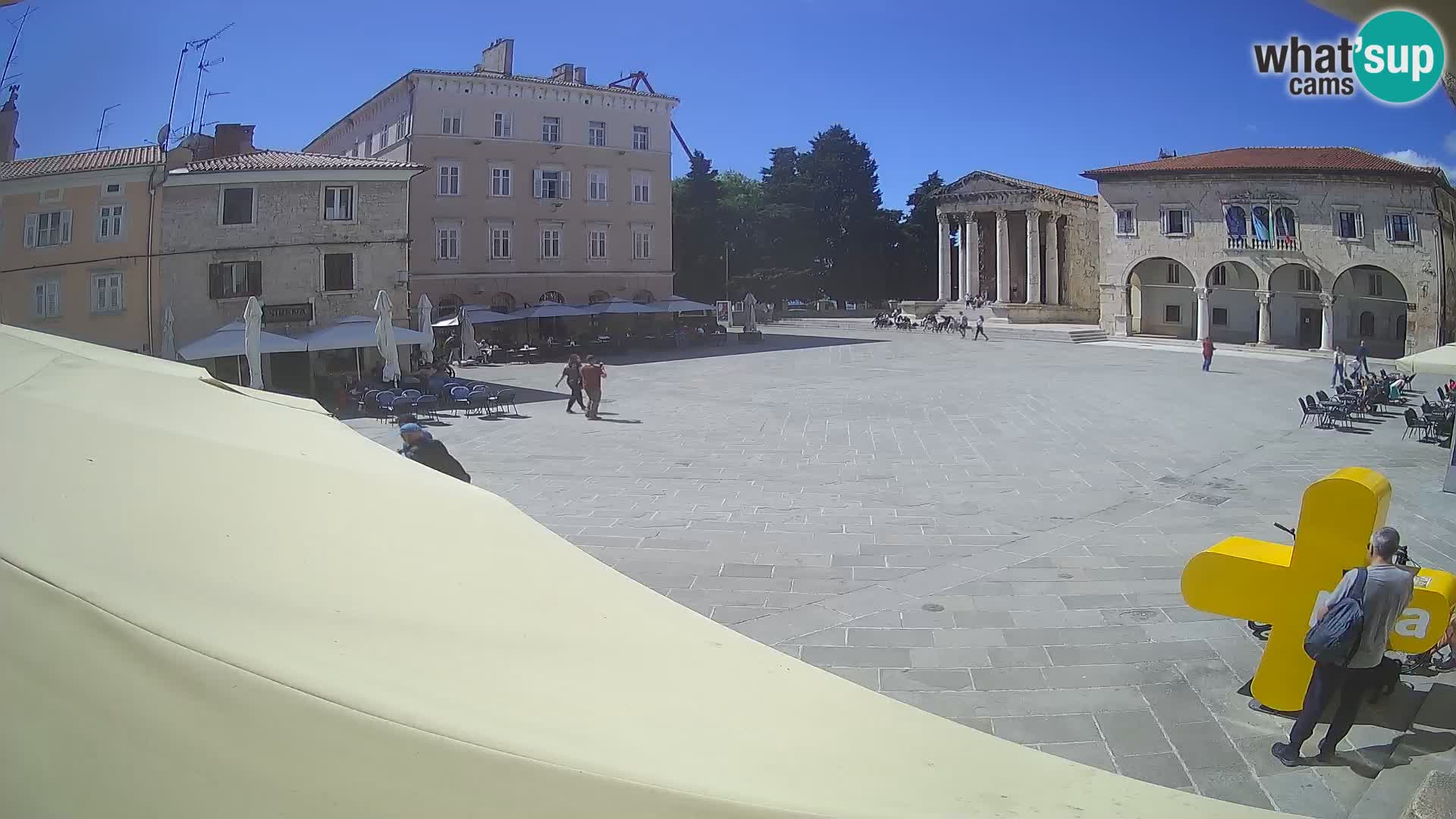 Pula – Forum et Tempio di Augusto