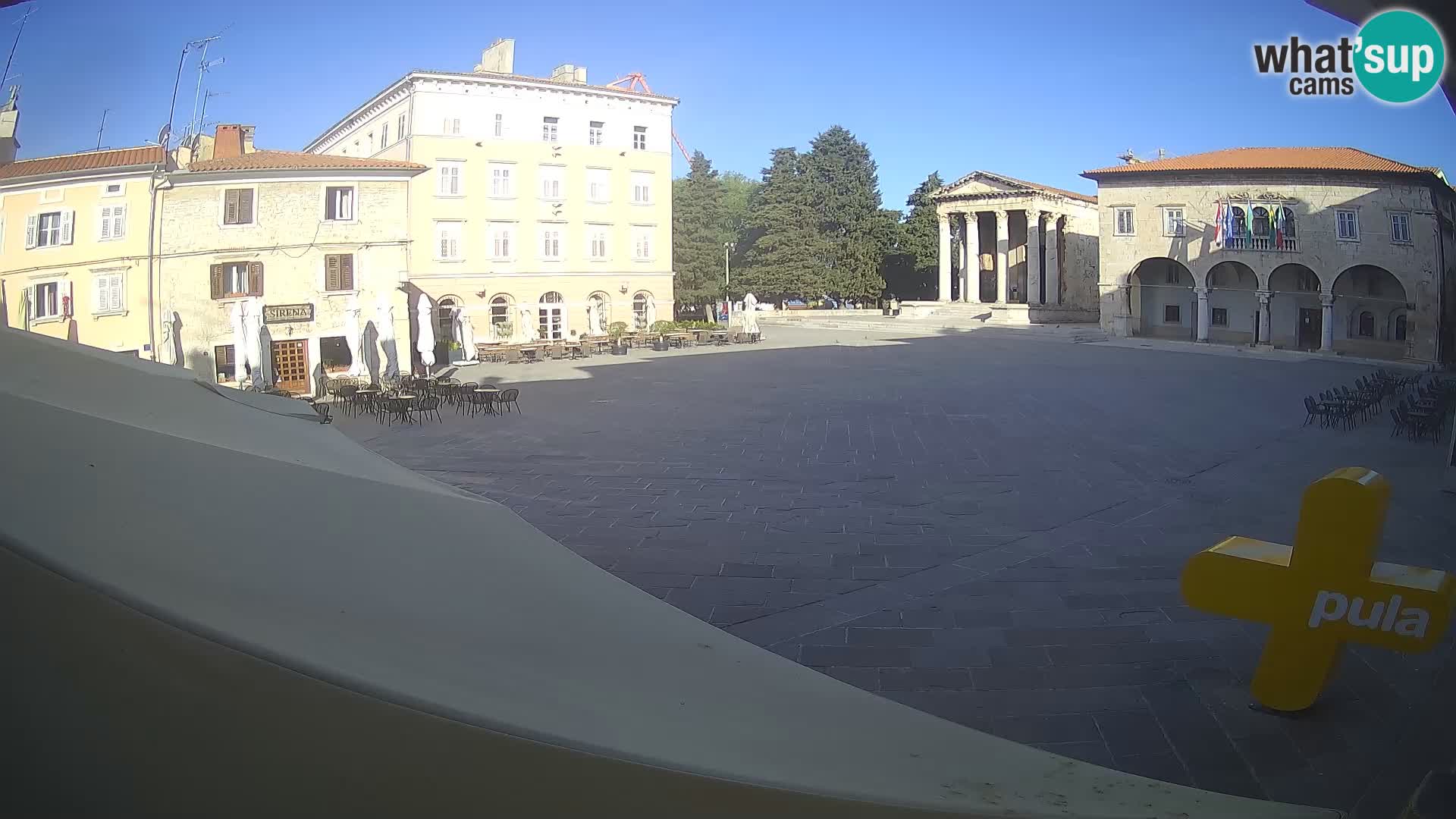 Pola – Forum e Tempio di Augusto