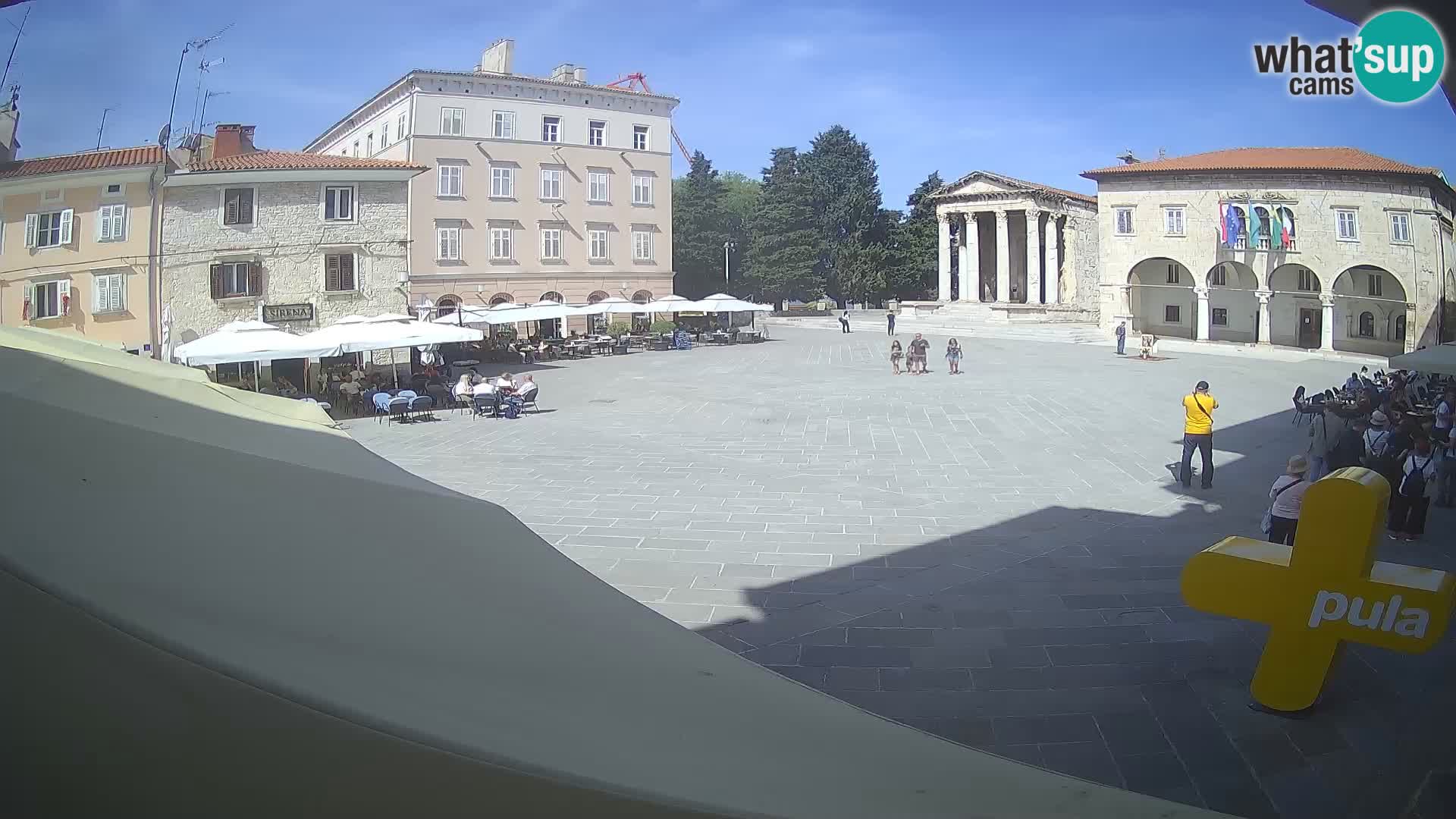 Pula – Forum et Tempio di Augusto