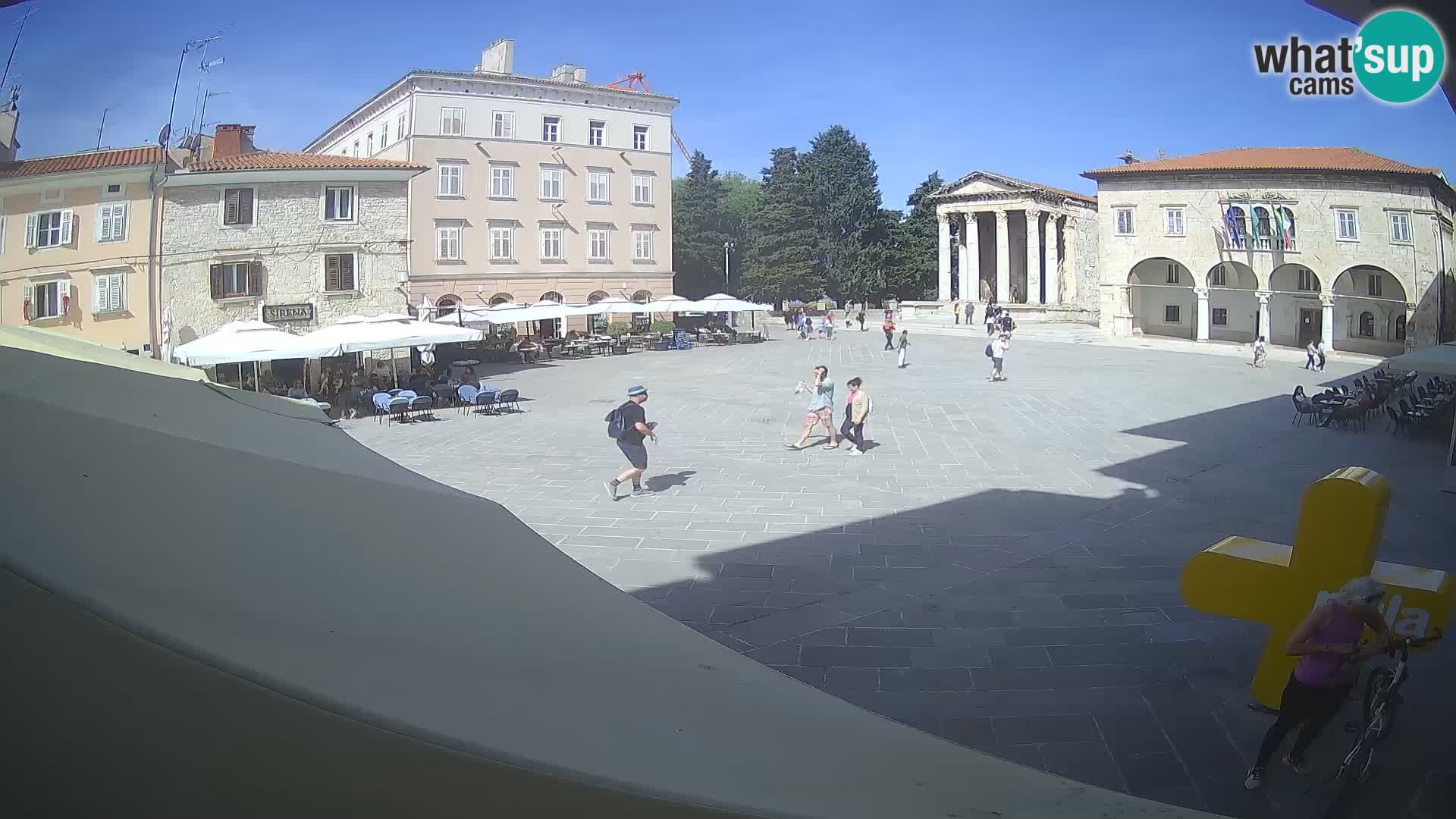 Pula – Forum et Tempio di Augusto