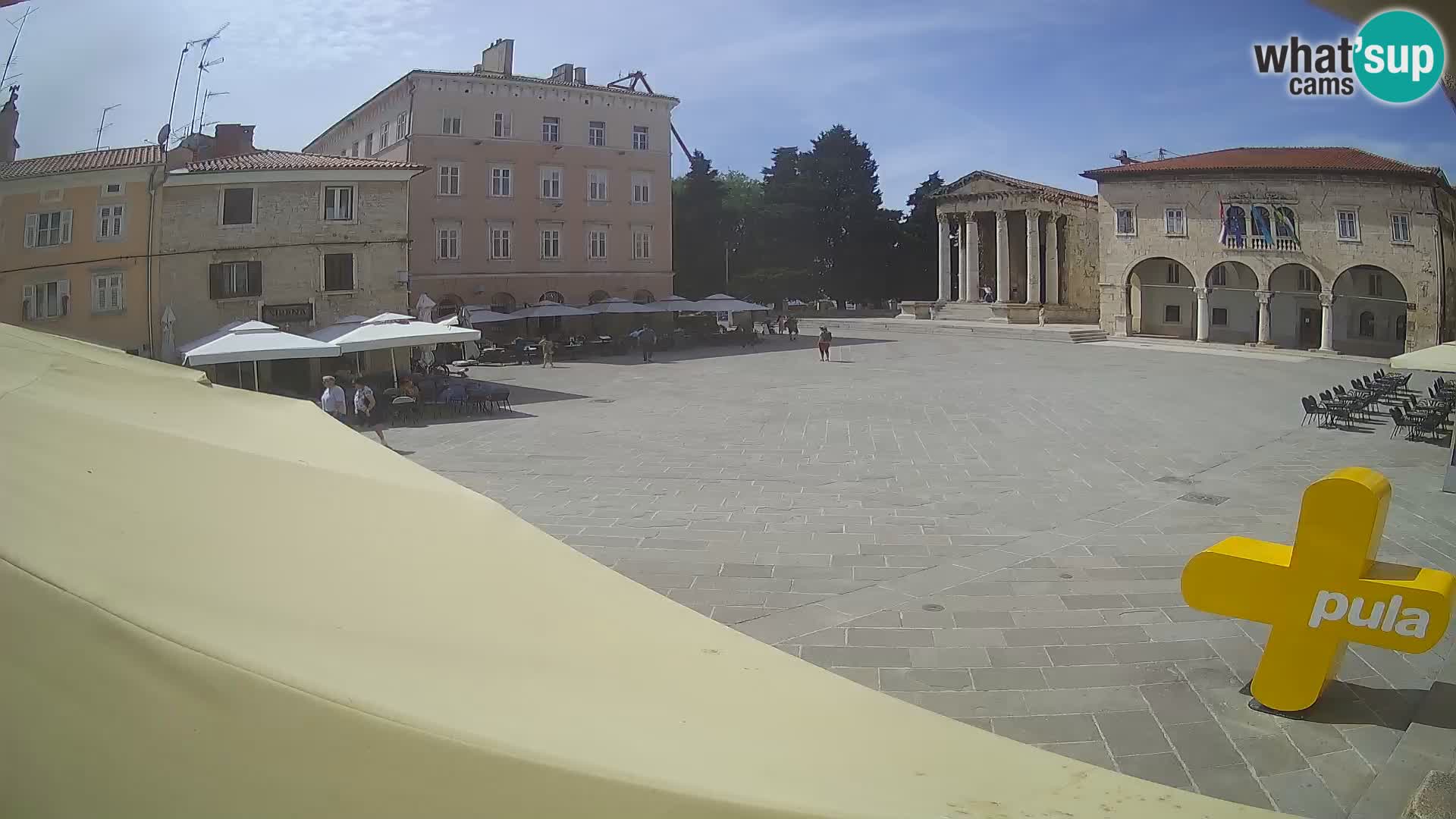 Pula – Forum el Tempio di Augusto