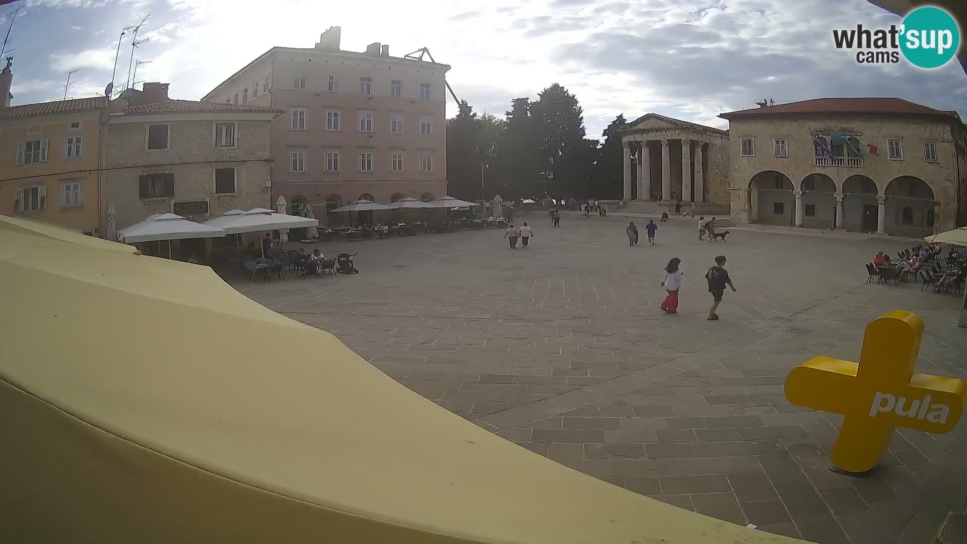 Pola – Forum e Tempio di Augusto
