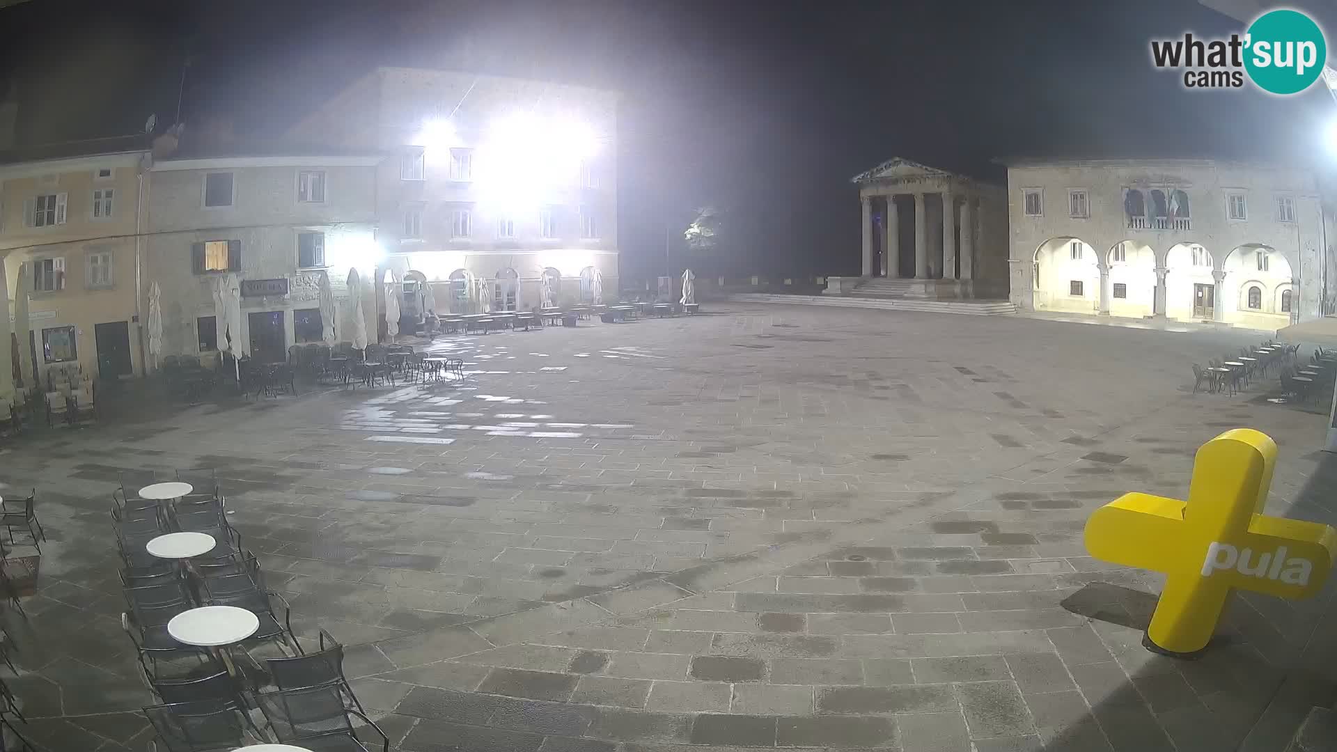 Pola – Forum e Tempio di Augusto