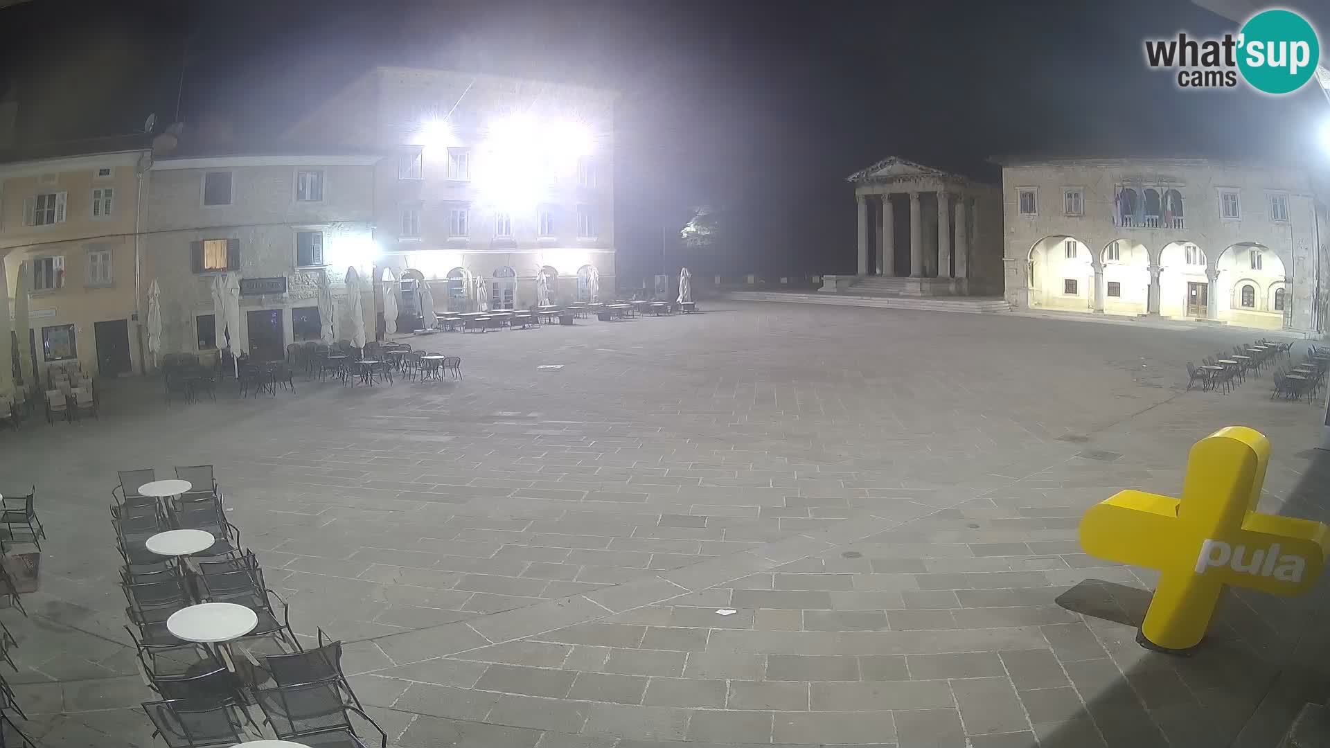 Pola – Forum e Tempio di Augusto