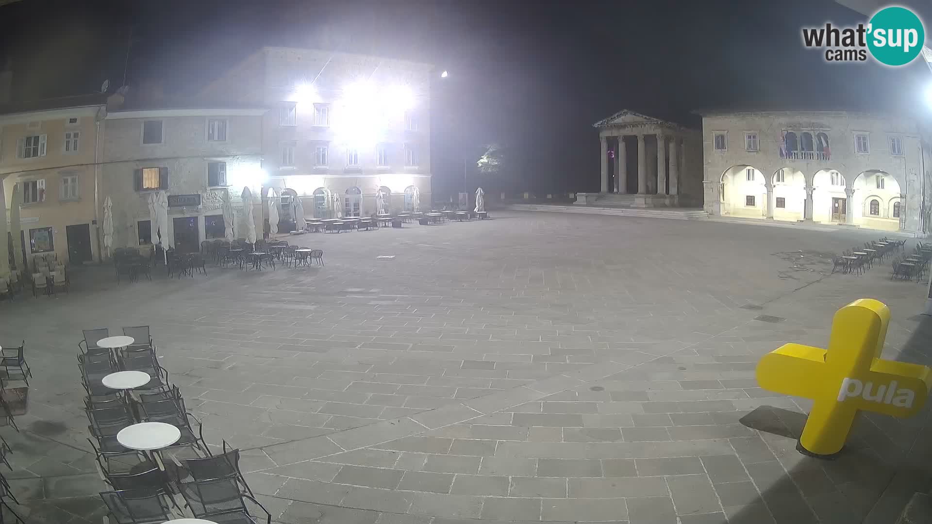 Pula – Forum el Tempio di Augusto