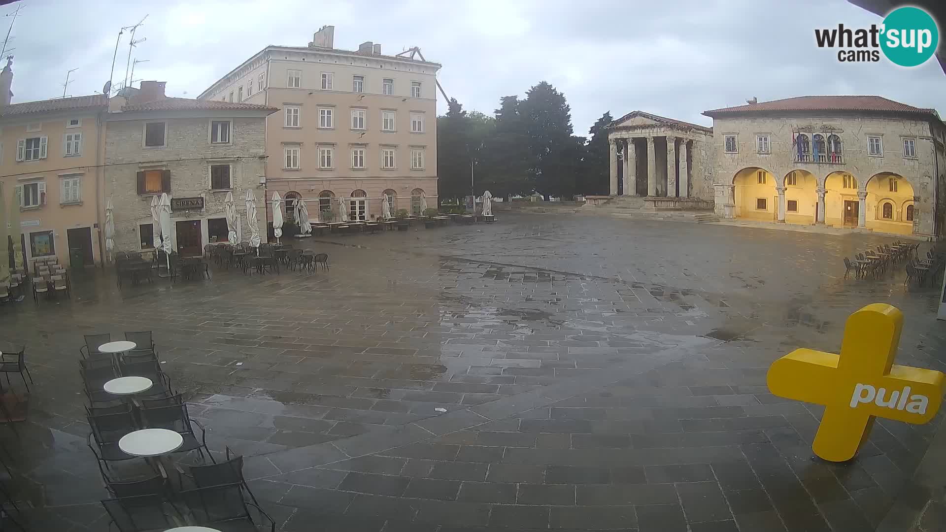 Pula – Forum el Tempio di Augusto
