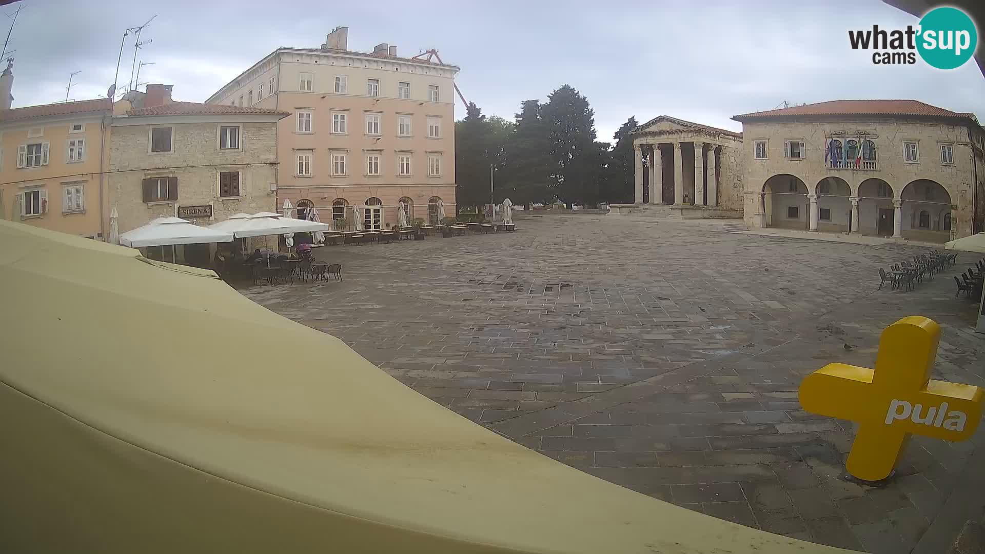 Pola – Forum e Tempio di Augusto