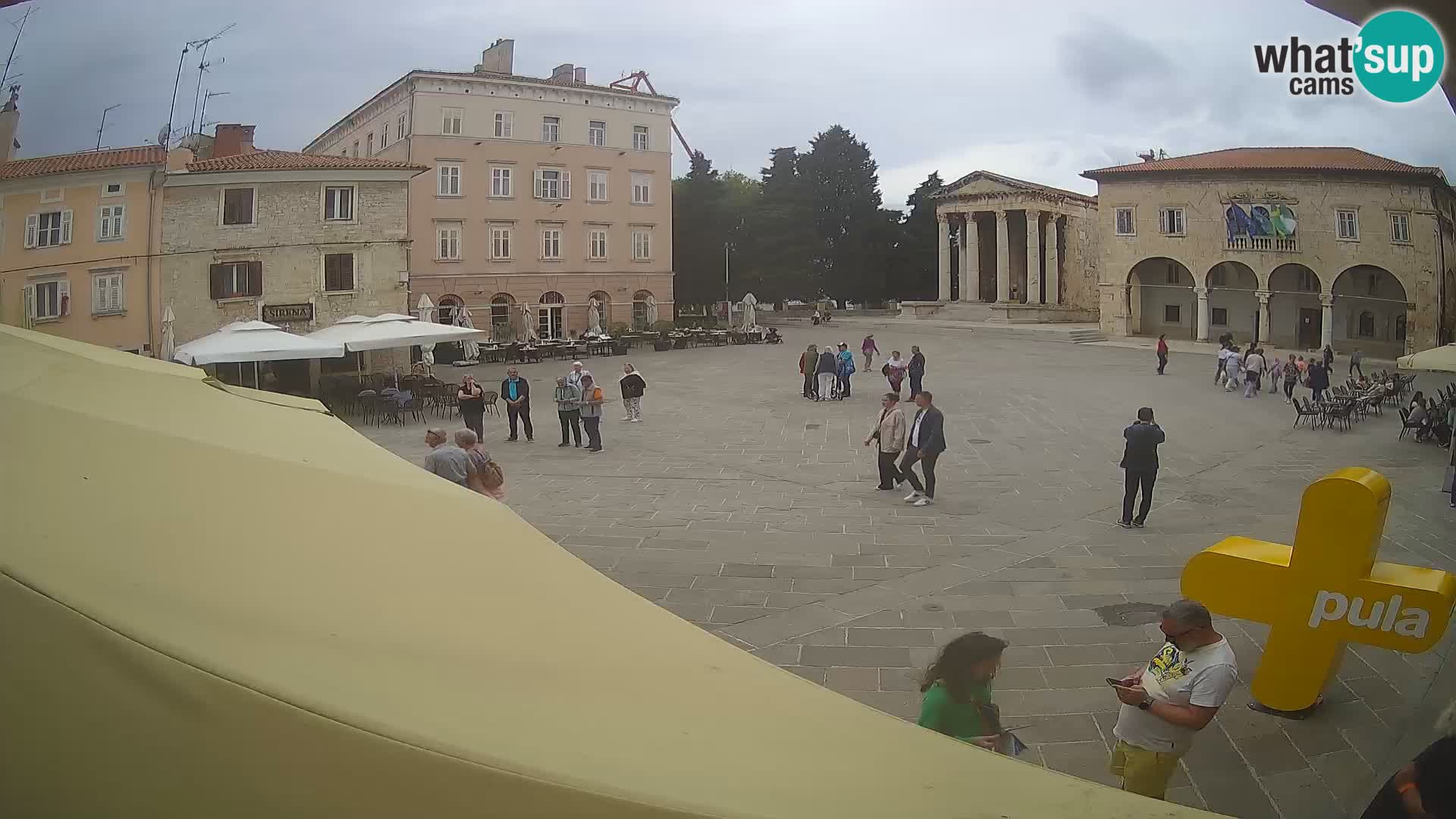 Pula – Forum el Tempio di Augusto
