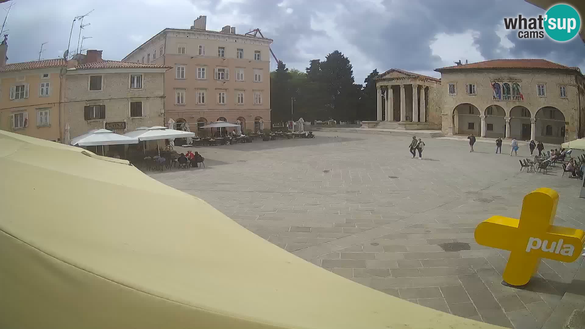 Pula – Forum el Tempio di Augusto