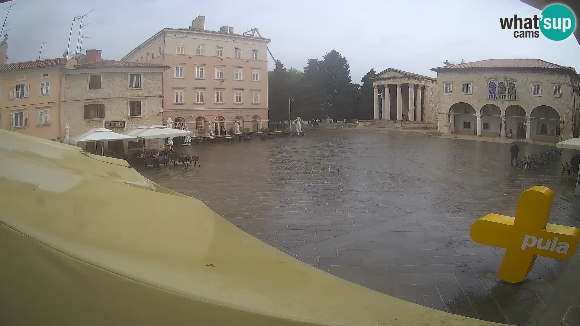 Pola – Forum e Tempio di Augusto