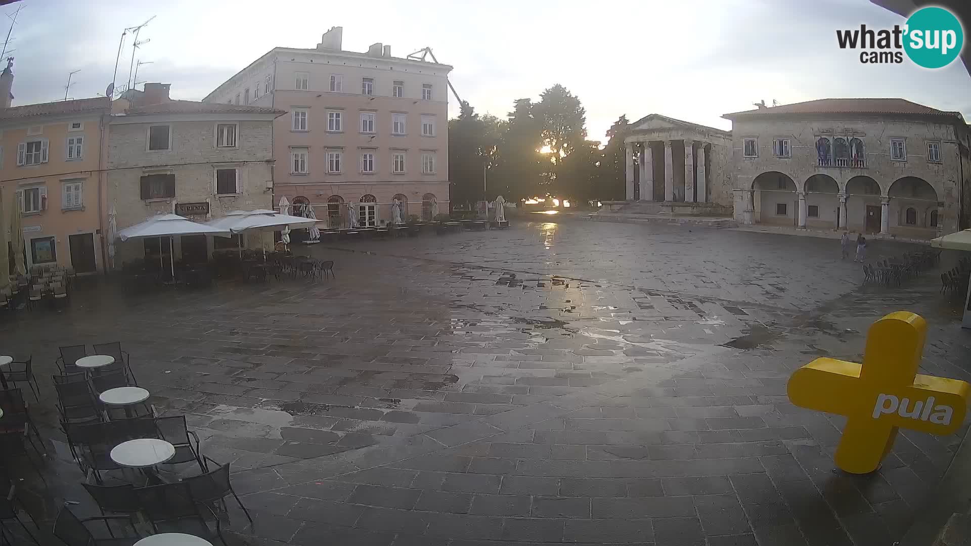 Pula – Forum el Tempio di Augusto