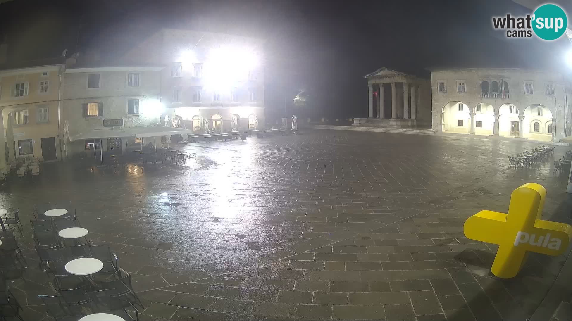 Pula – Forum el Tempio di Augusto