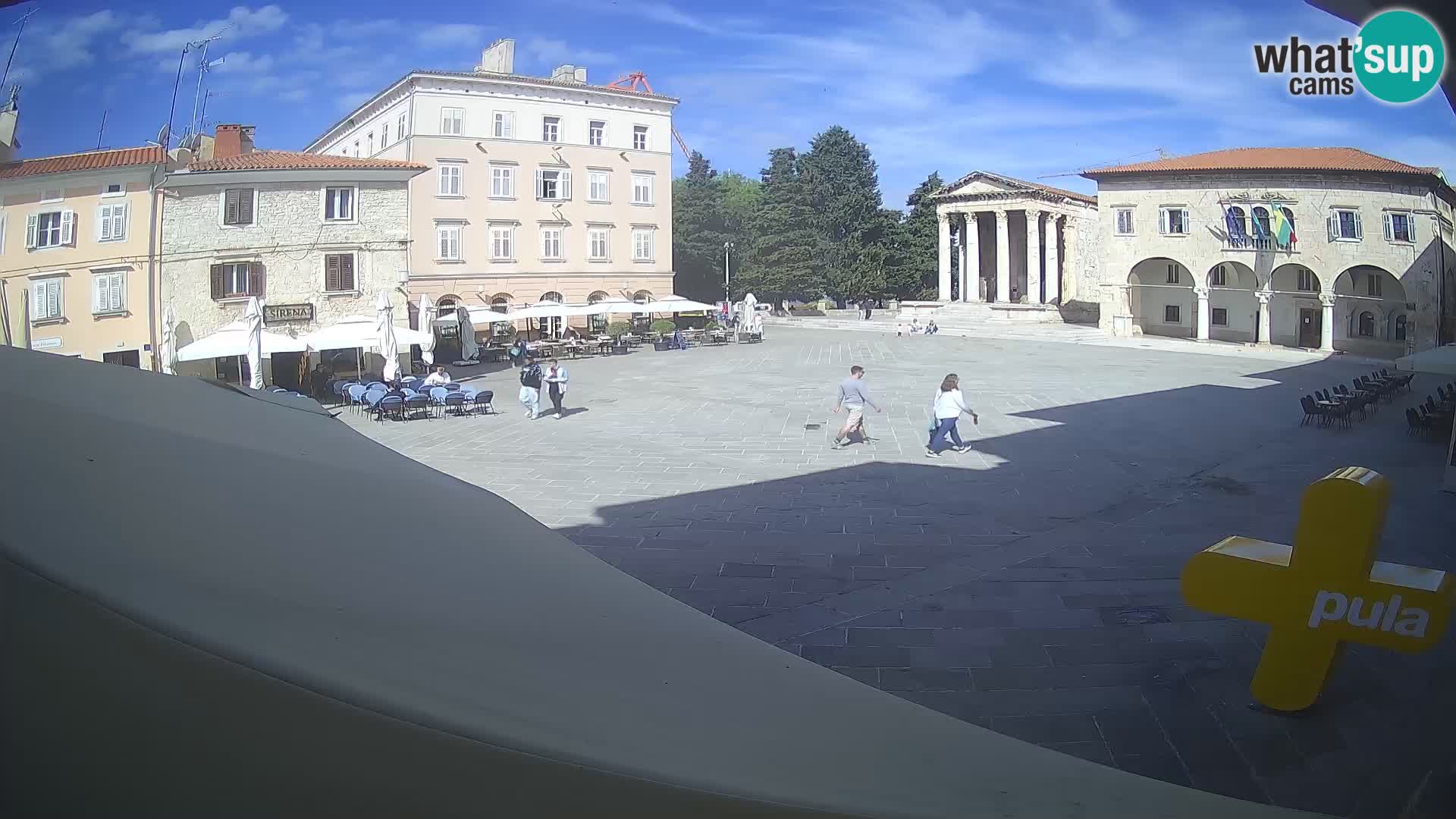 Pula – Forum el Tempio di Augusto