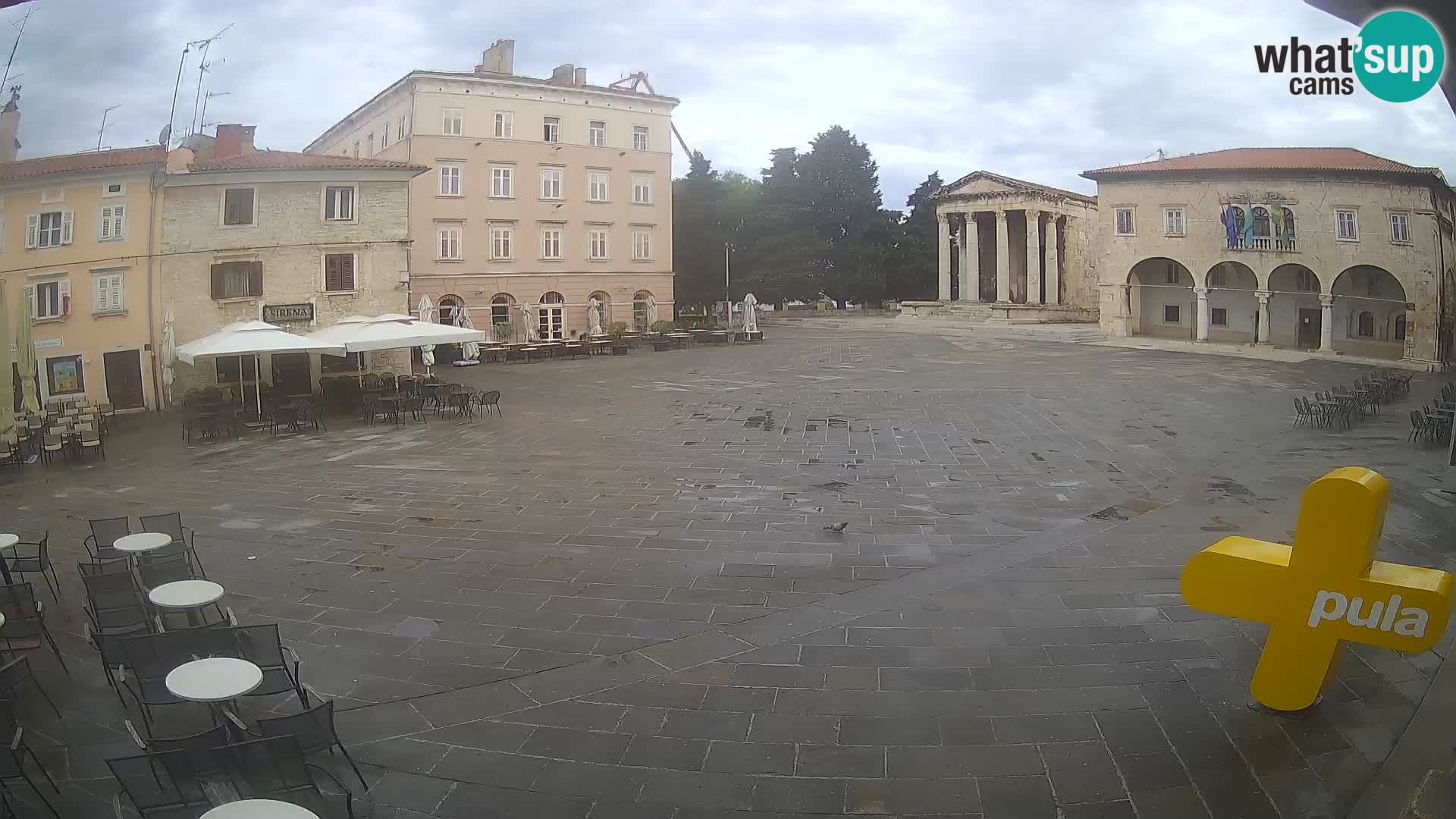 Pula – Forum el Tempio di Augusto