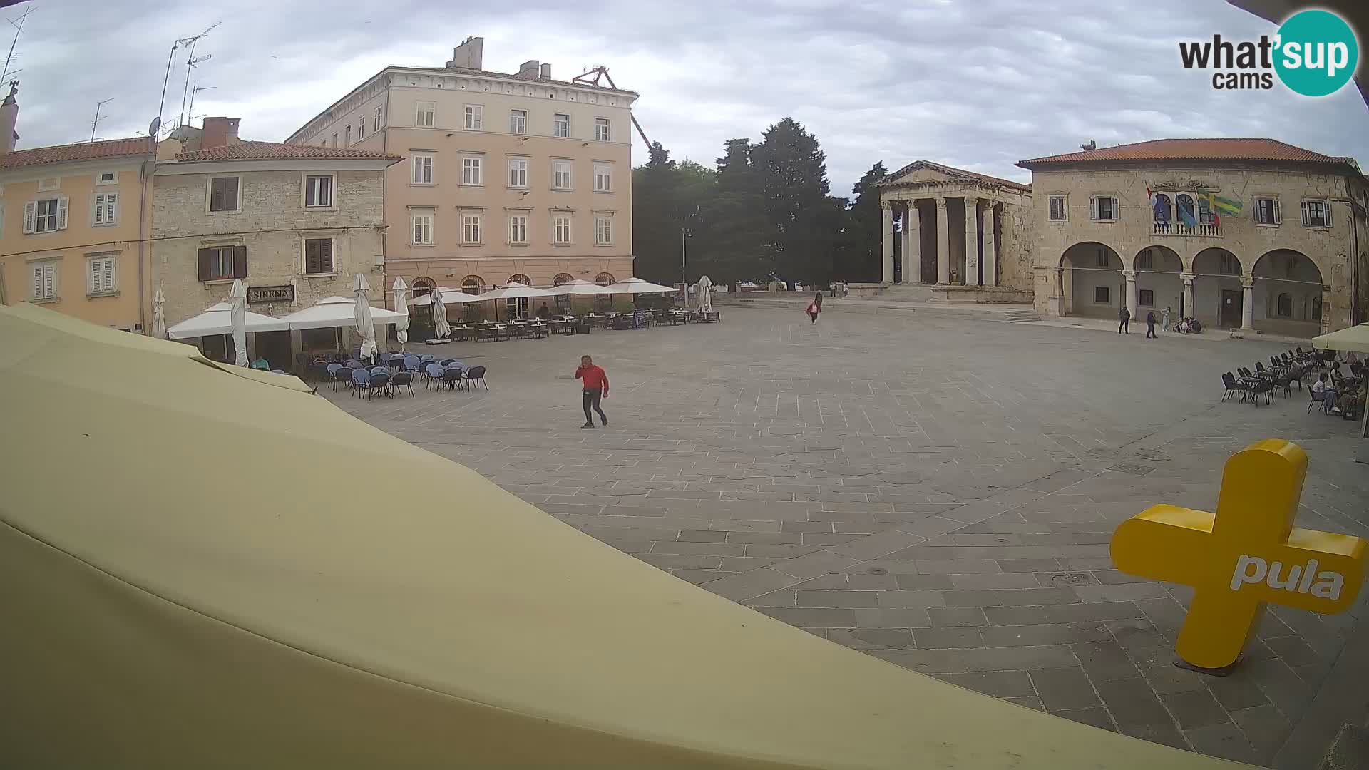 Pola – Forum e Tempio di Augusto