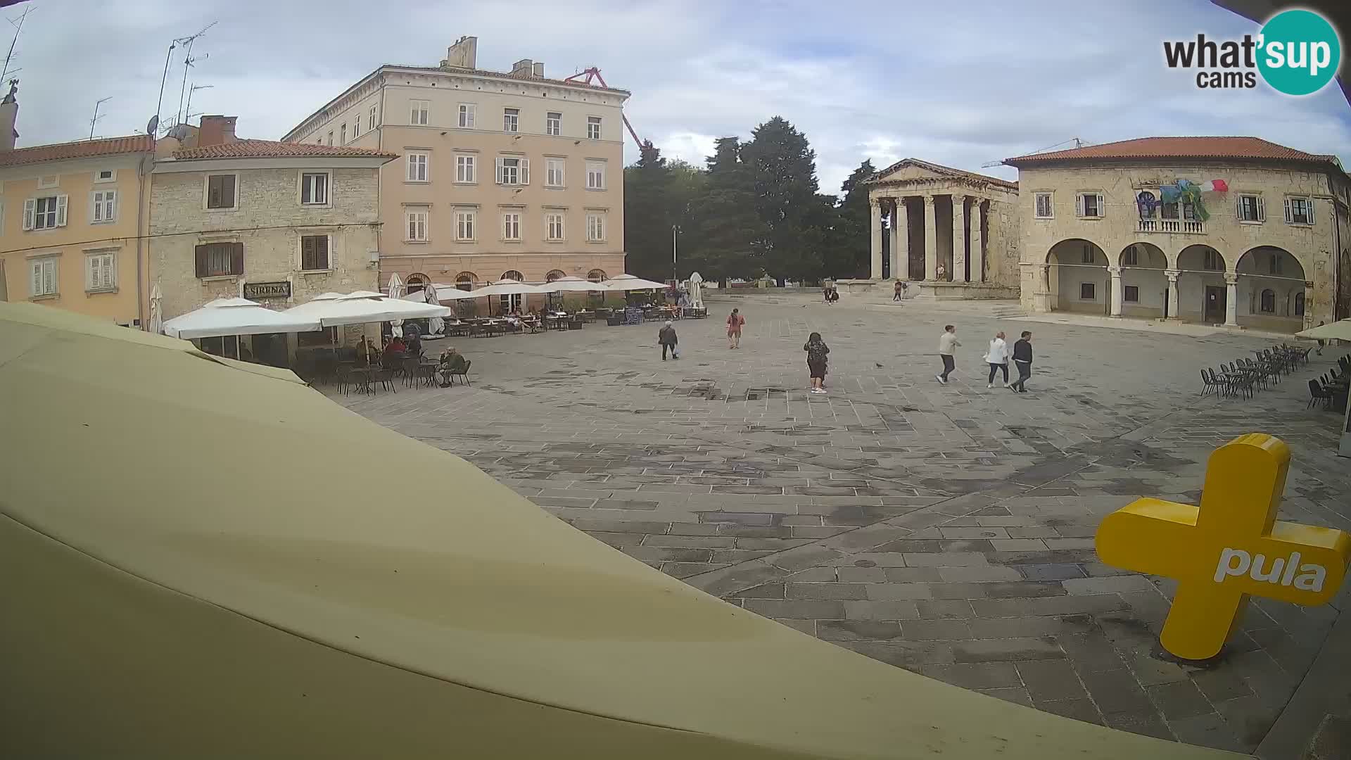Pula – Forum et Tempio di Augusto