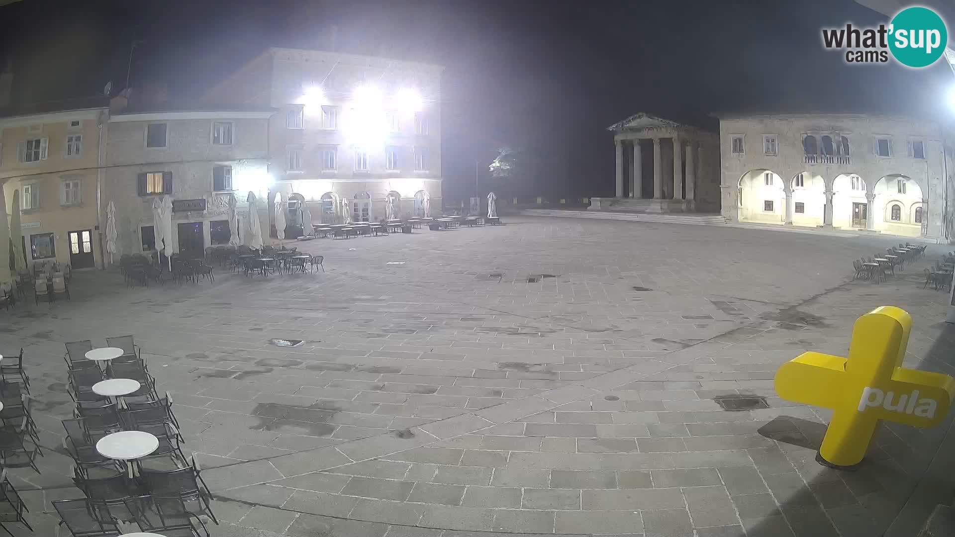 Pola – Forum e Tempio di Augusto