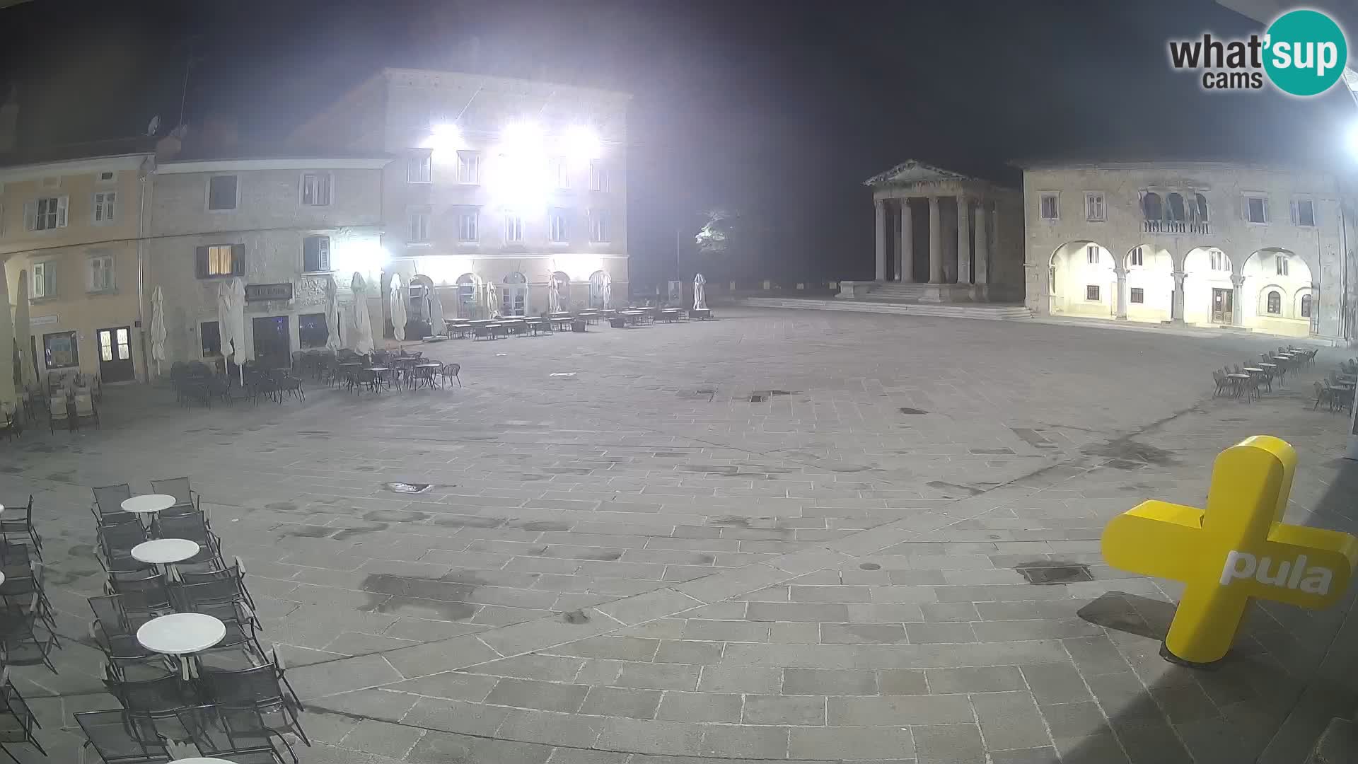 Pula – Forum et Tempio di Augusto