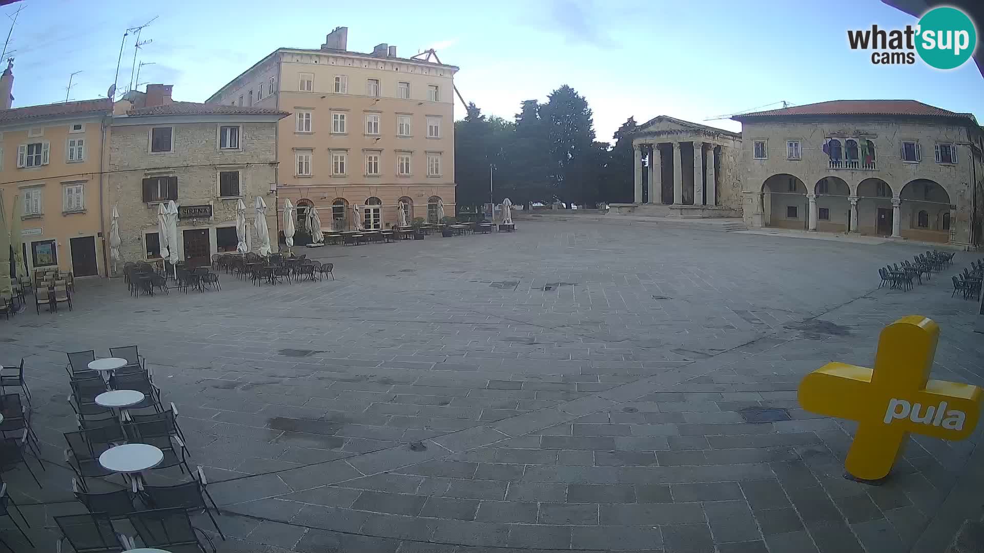 Pola – Forum e Tempio di Augusto