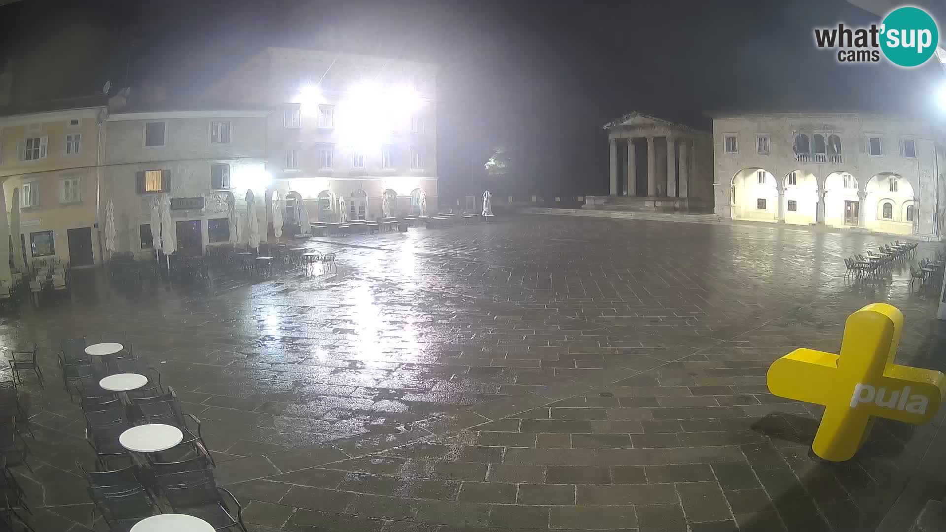 Pula – Forum et Tempio di Augusto