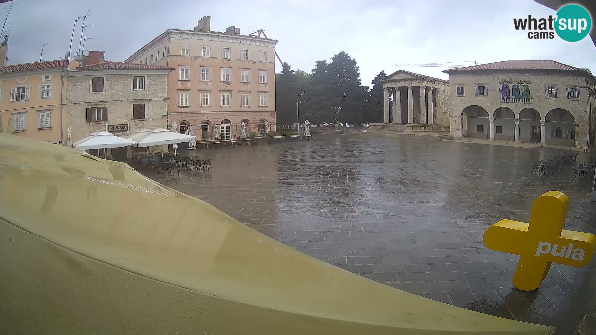 Pola – Forum e Tempio di Augusto