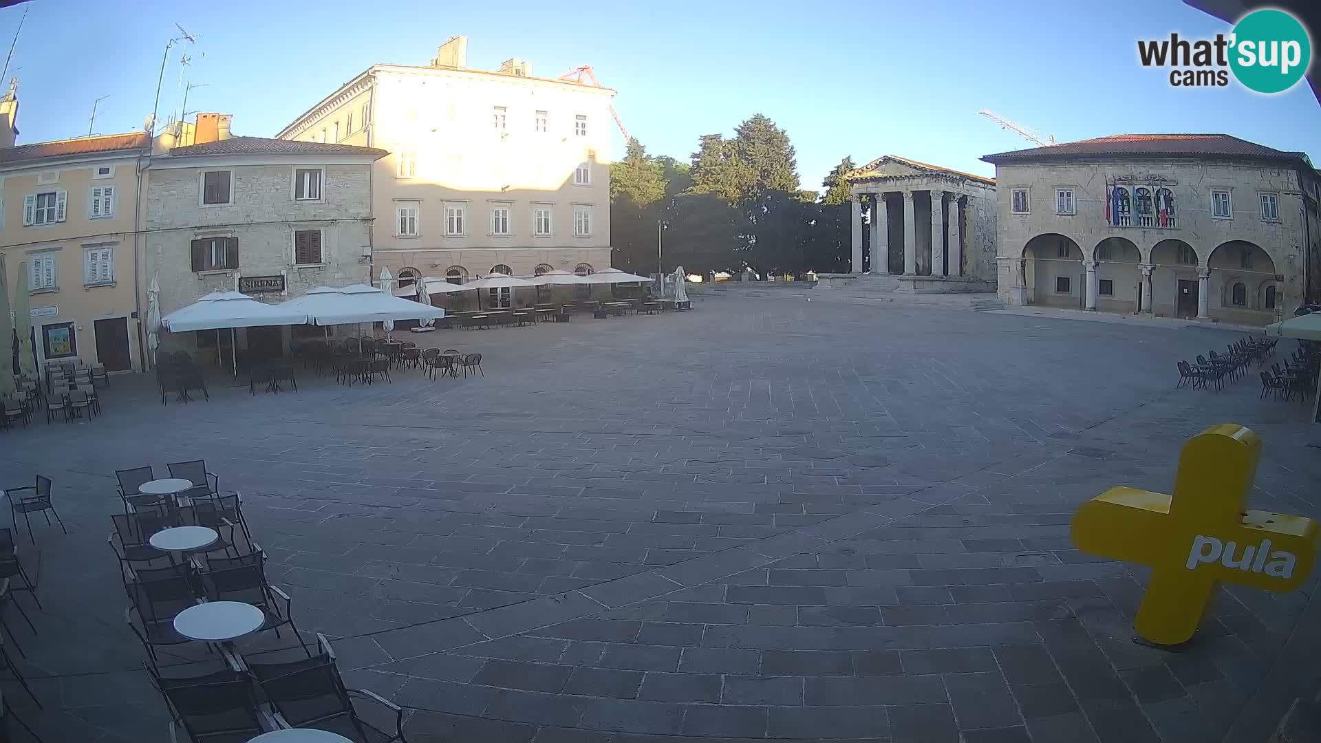Pula – Forum et Tempio di Augusto