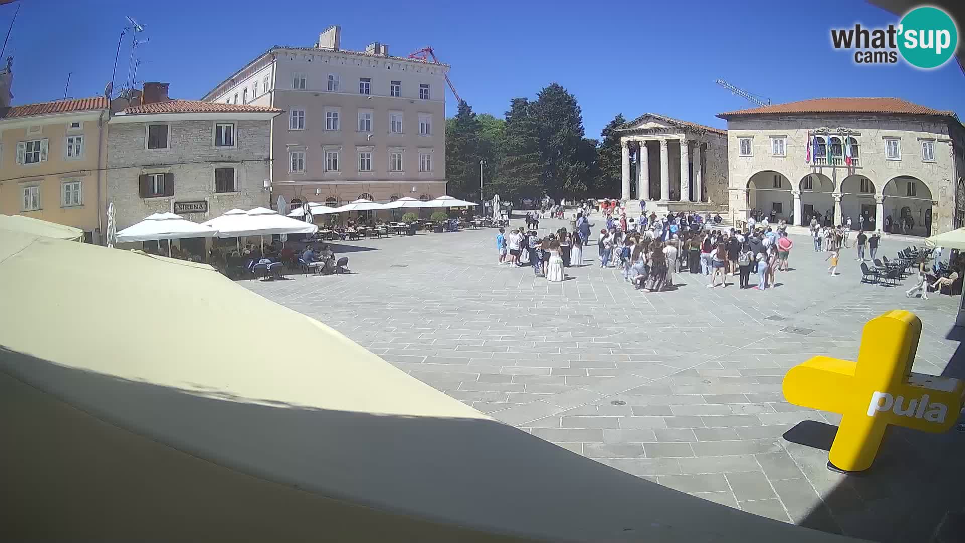 Pula – Forum in Avgustov tempelj