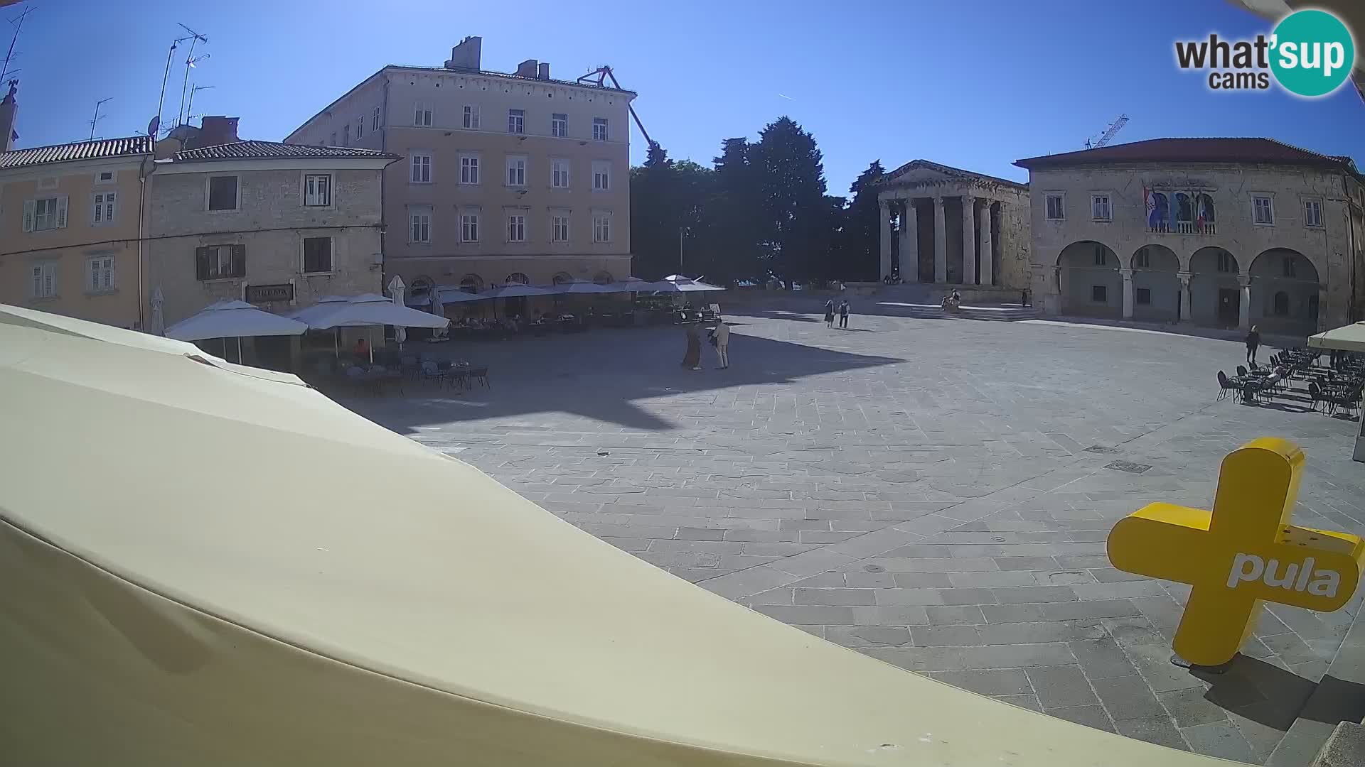Pola – Forum e Tempio di Augusto