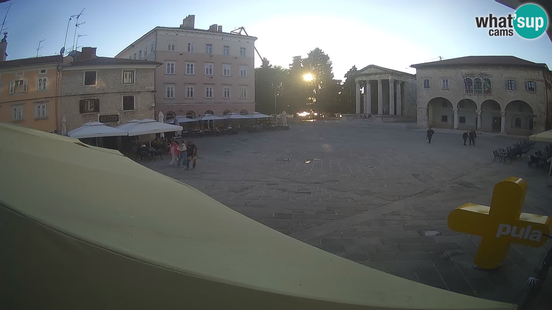Pula – Forum el Tempio di Augusto
