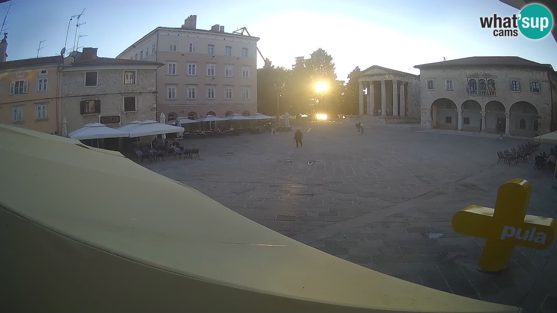 Pola – Forum e Tempio di Augusto