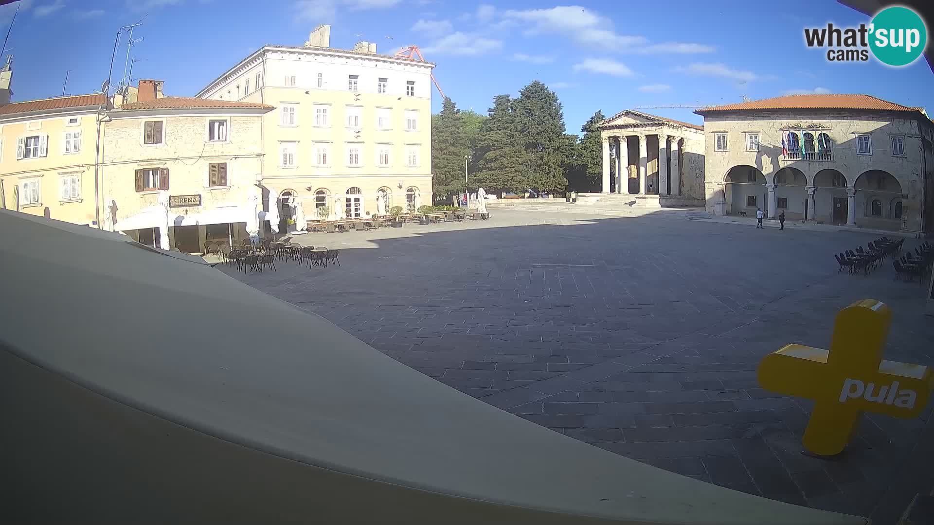Pola – Forum e Tempio di Augusto