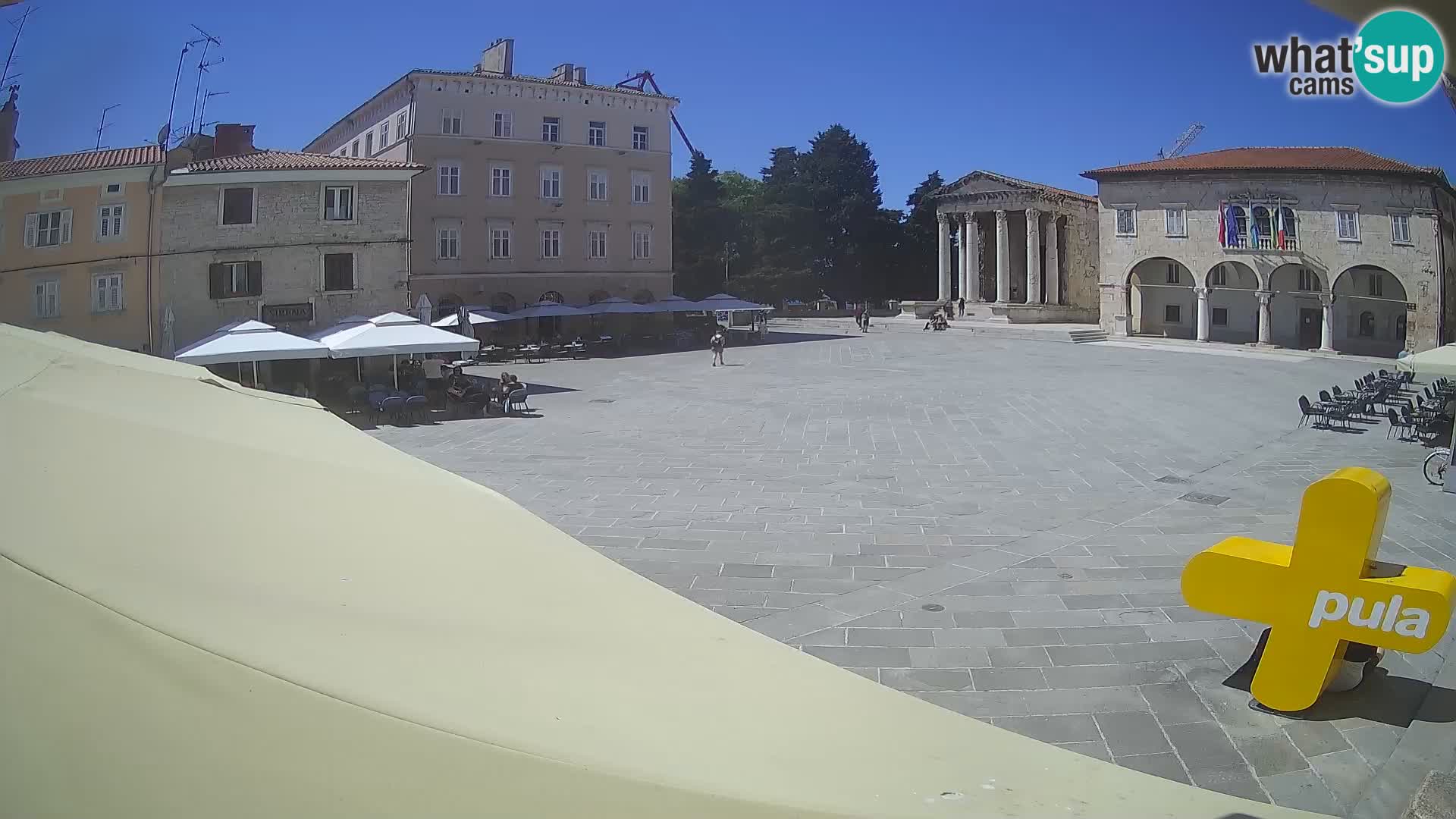 Pula – Forum el Tempio di Augusto