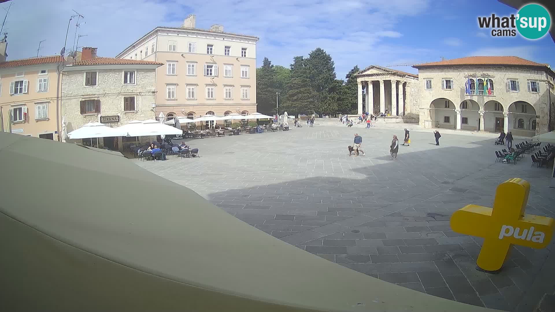 Pula – Forum et Tempio di Augusto