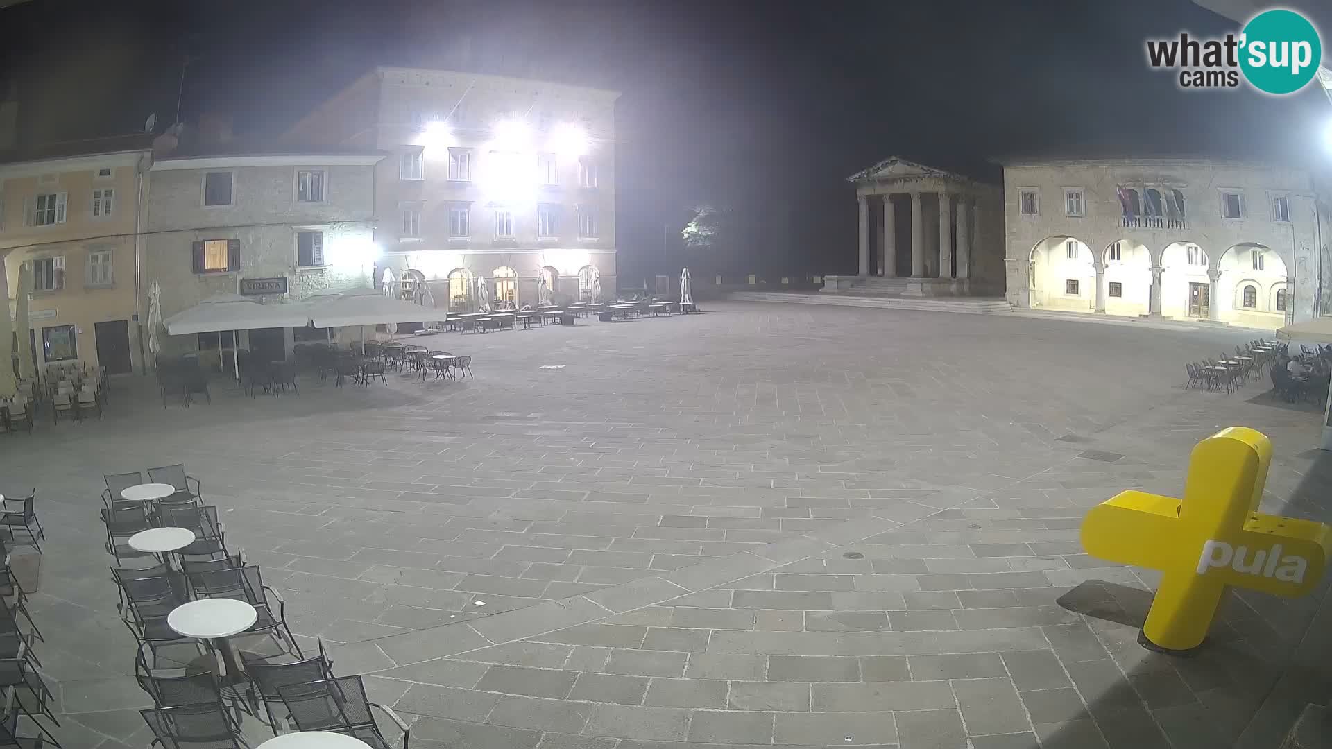 Pola – Forum e Tempio di Augusto