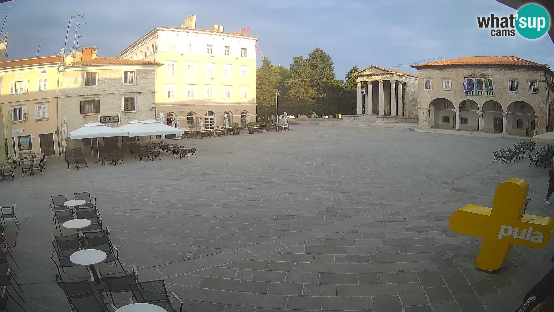 Pula – Forum el Tempio di Augusto