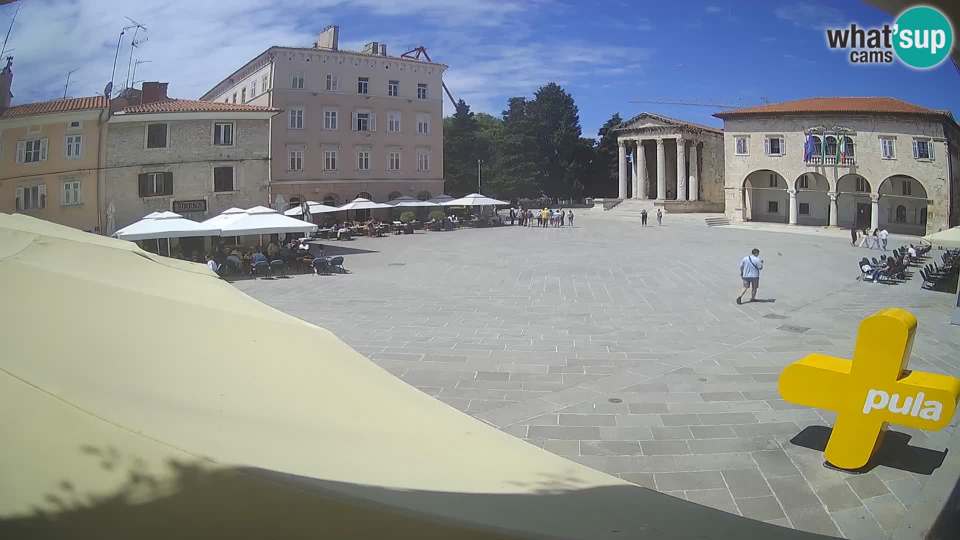 Pola – Forum e Tempio di Augusto