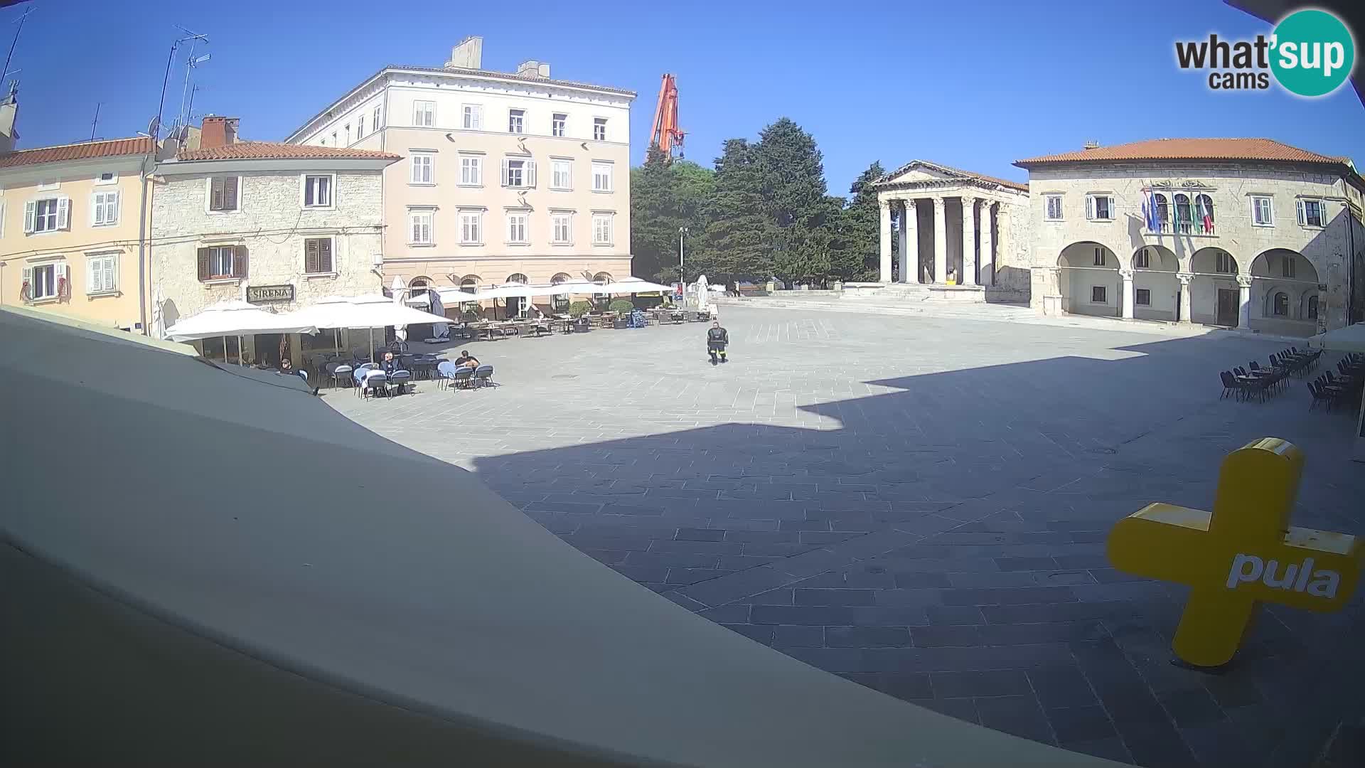 Pola – Forum e Tempio di Augusto