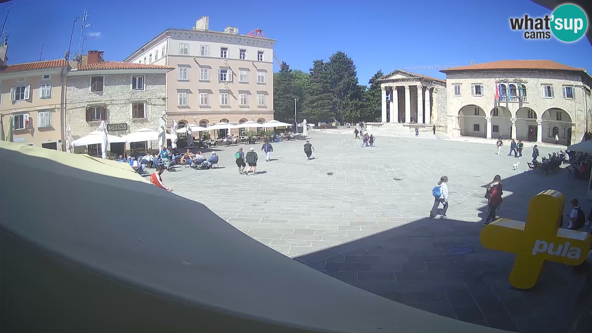 Pula – Forum el Tempio di Augusto