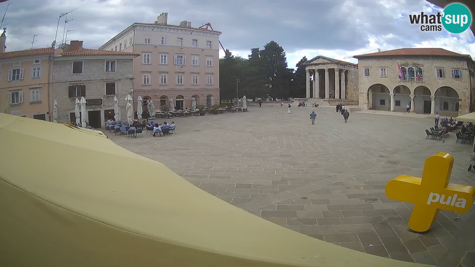 Pola – Forum e Tempio di Augusto