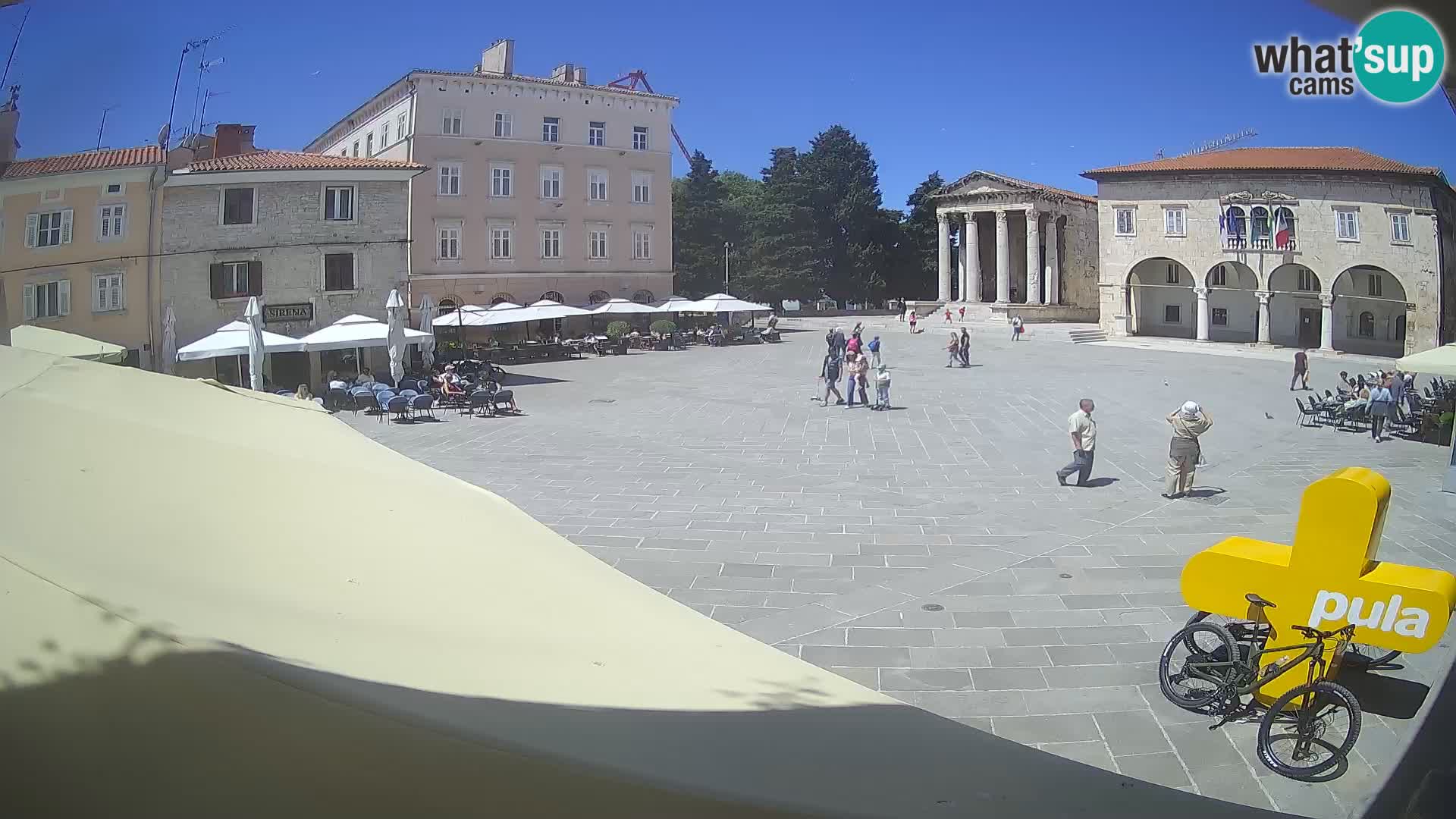 Pola – Forum e Tempio di Augusto