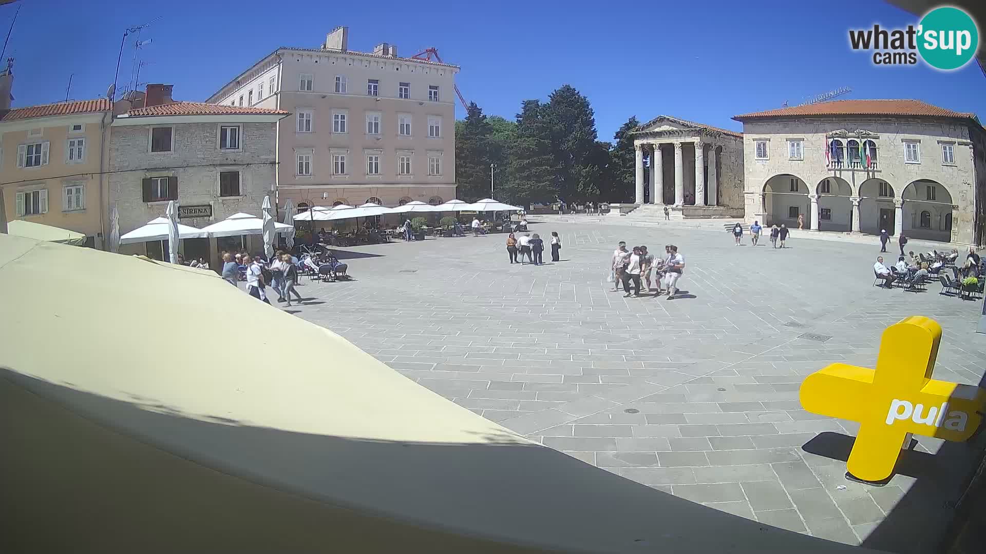 Pola – Forum e Tempio di Augusto