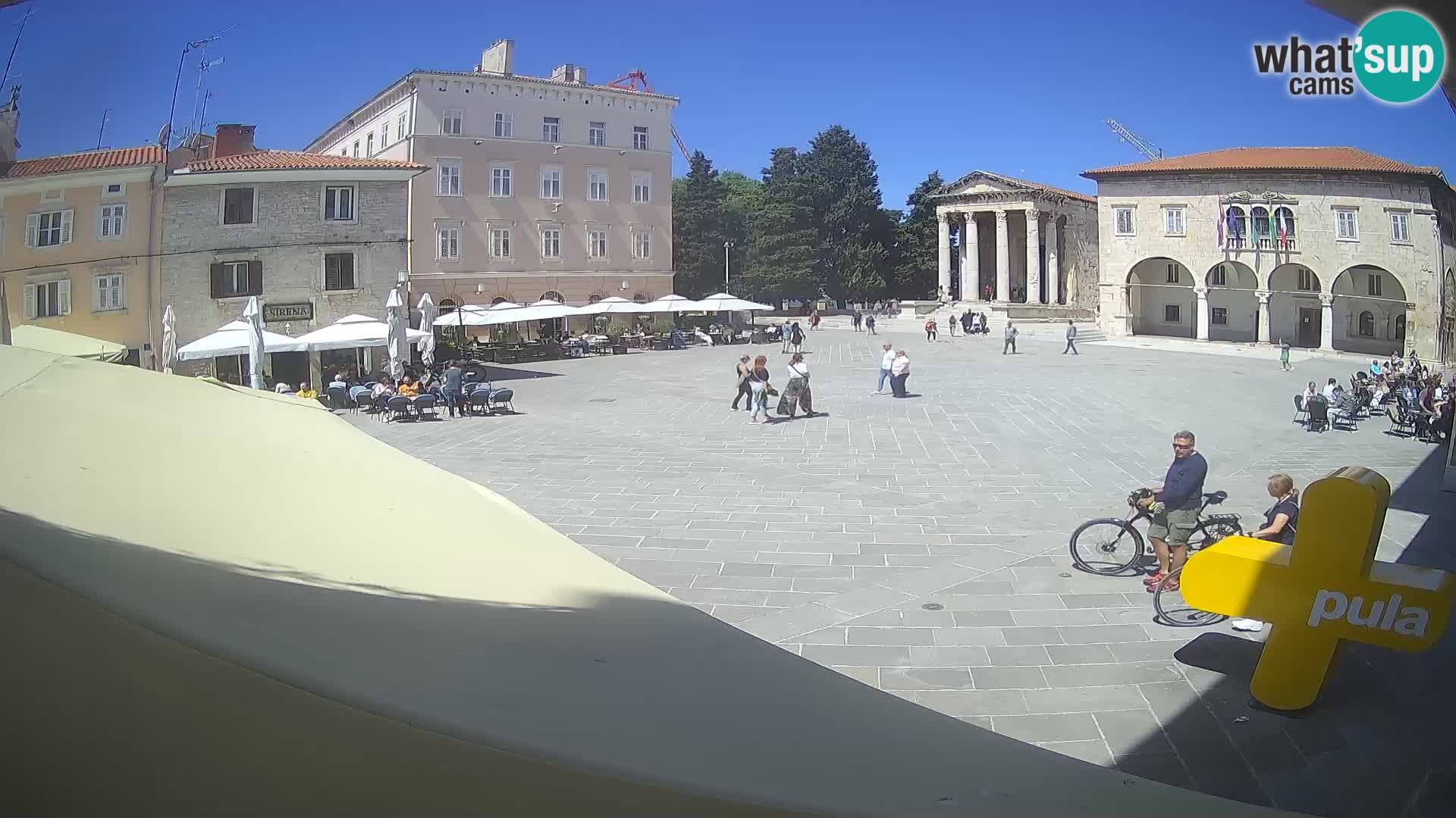 Pola – Forum e Tempio di Augusto
