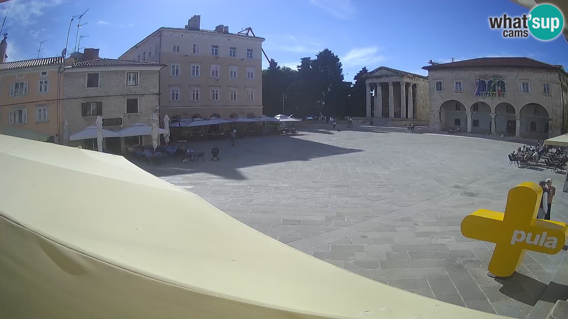 Pula – Forum et Tempio di Augusto