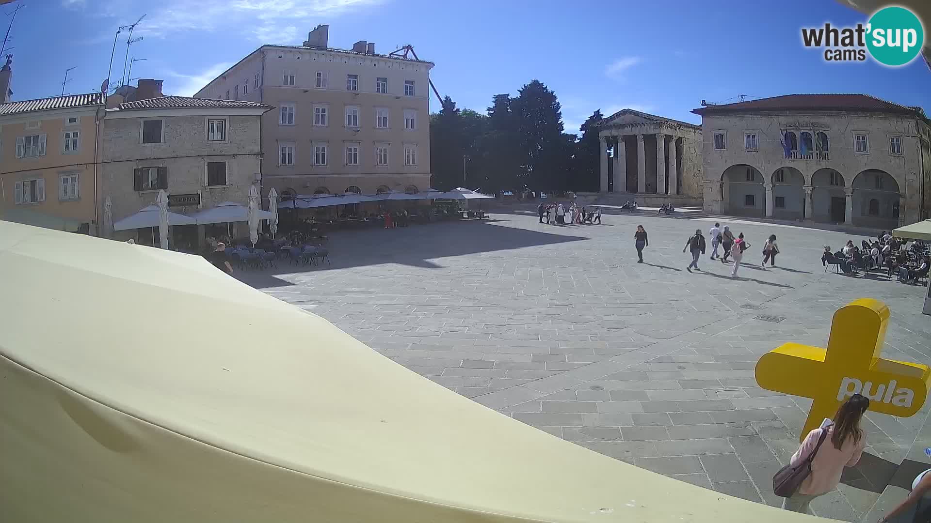 Pula – Forum et Tempio di Augusto