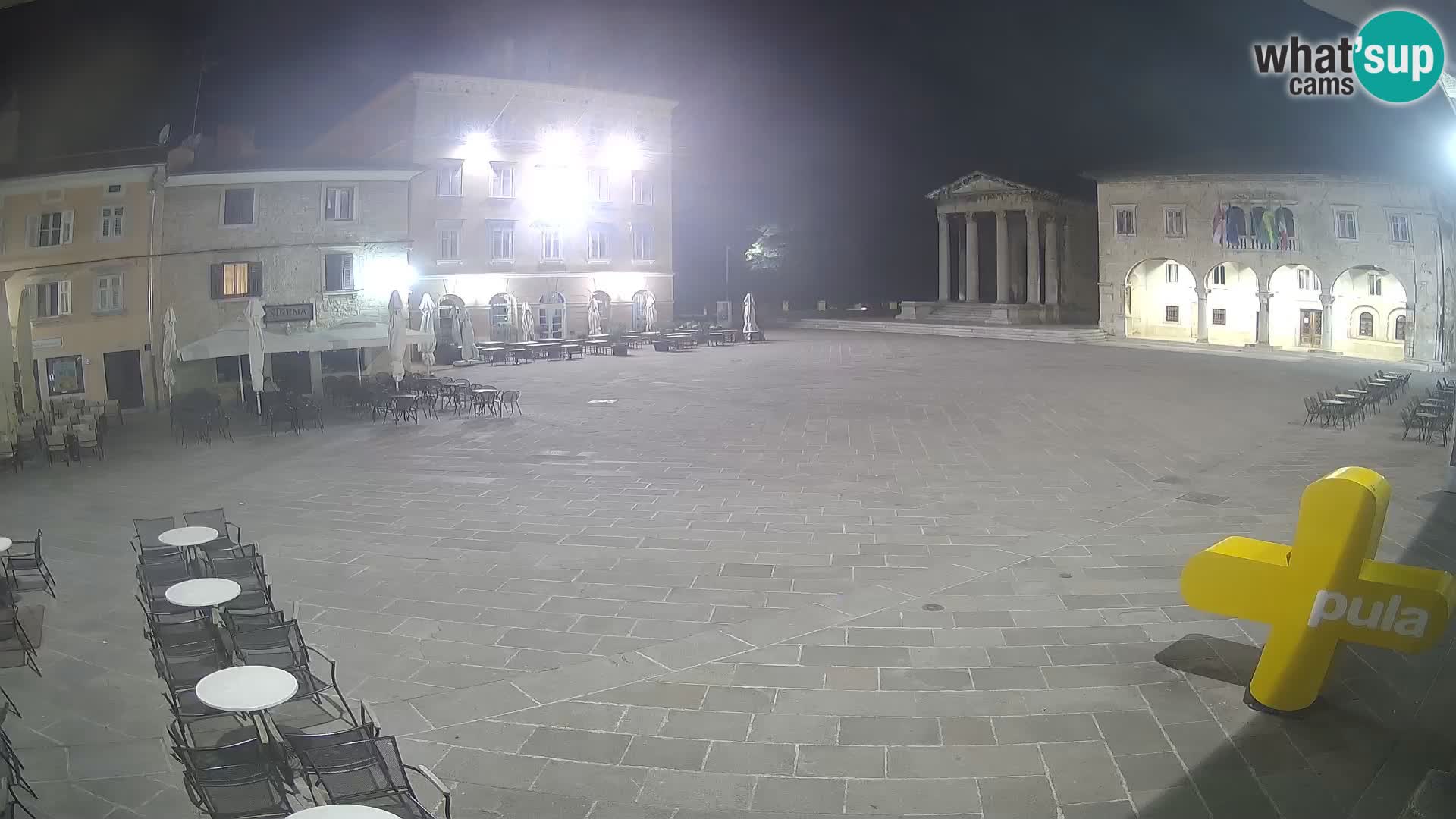 Pola – Forum e Tempio di Augusto