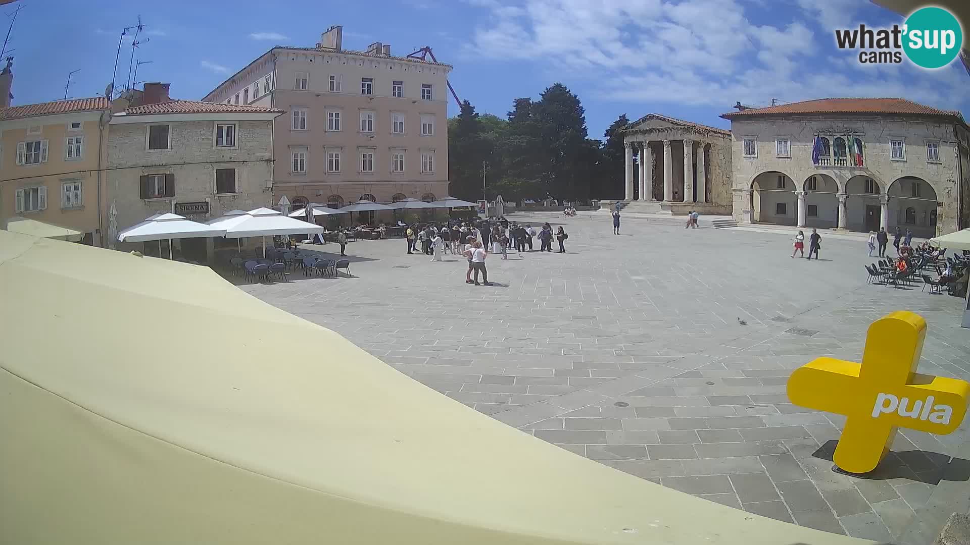 Pula – Forum el Tempio di Augusto