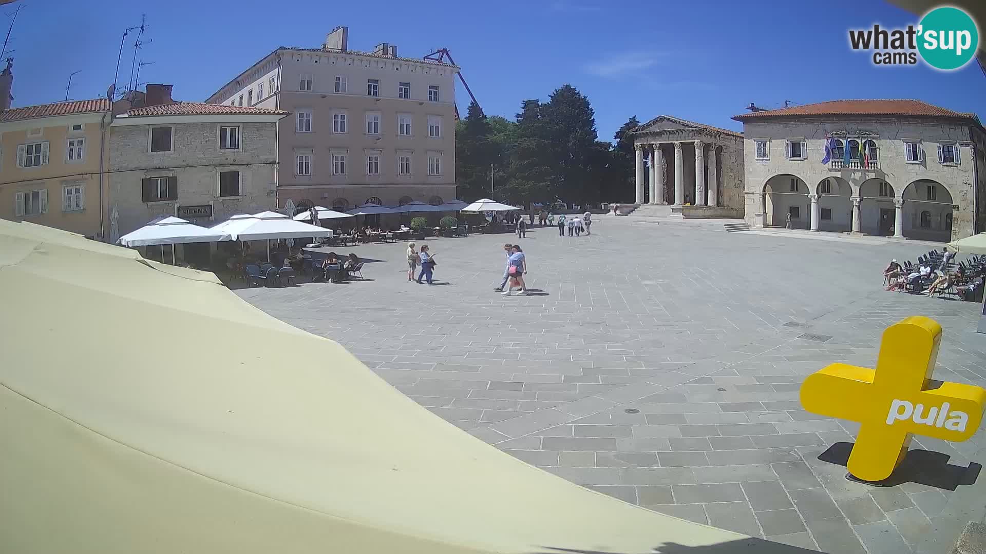 Pula – Forum el Tempio di Augusto